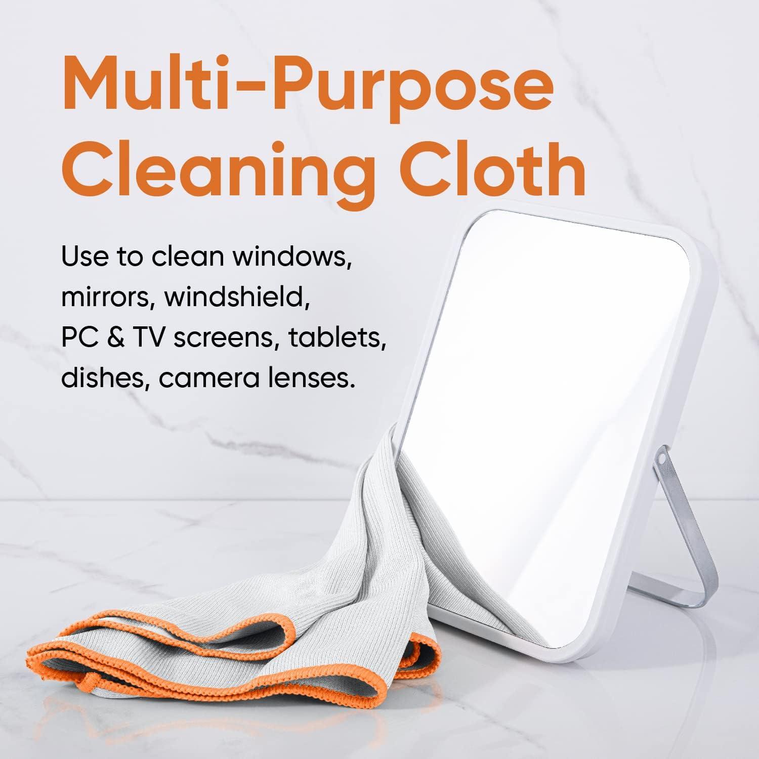 Paño de Microfibra Superio 12 Unidades Sin Pelusa 40x35 cm