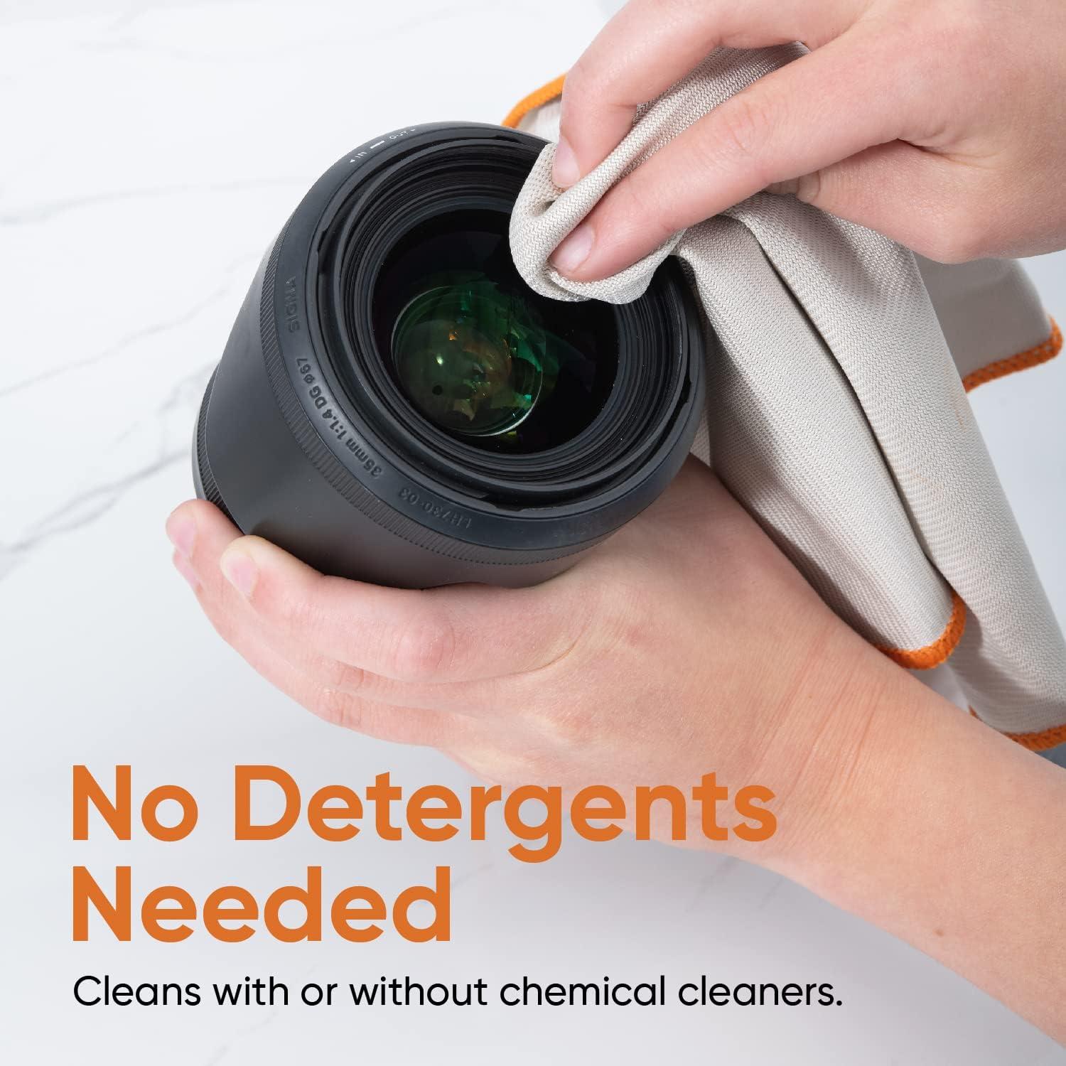 Paño de Microfibra Superio 12 Unidades Sin Pelusa 40x35 cm