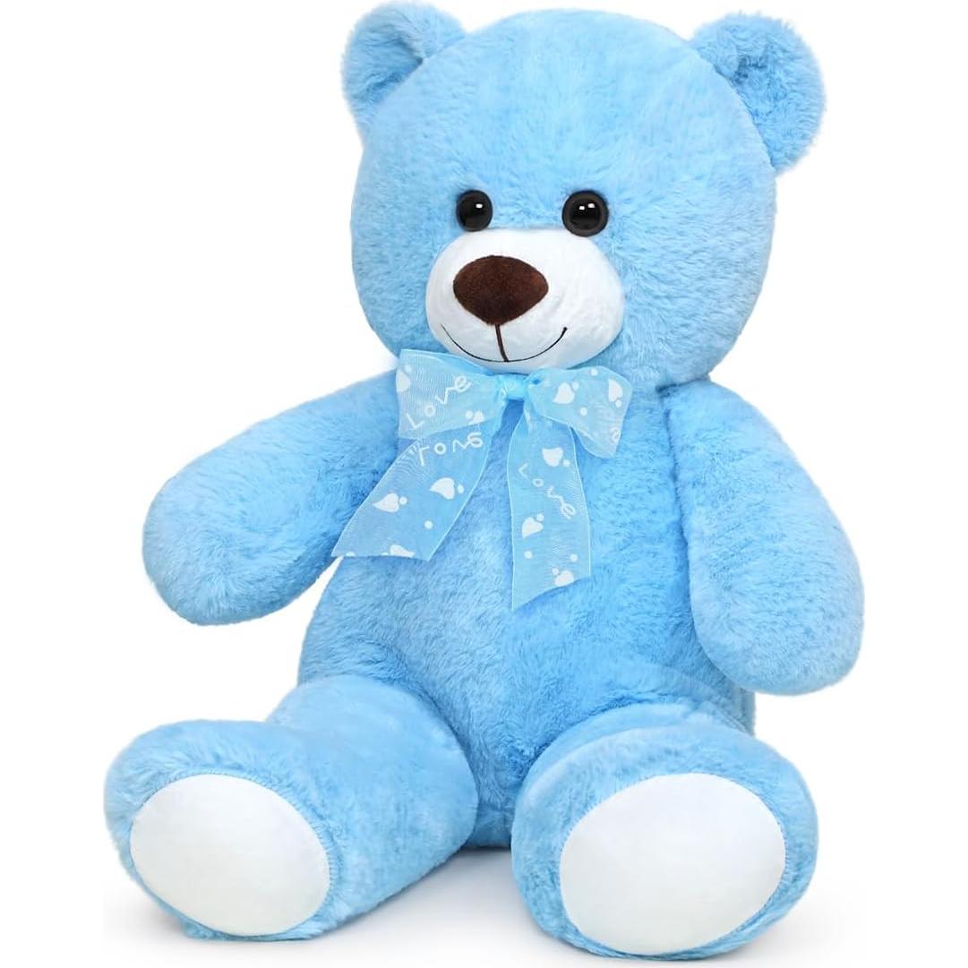 Oso de Peluche Pequeño Sausudols 40 cm Azul - Regalo Cumpleaños