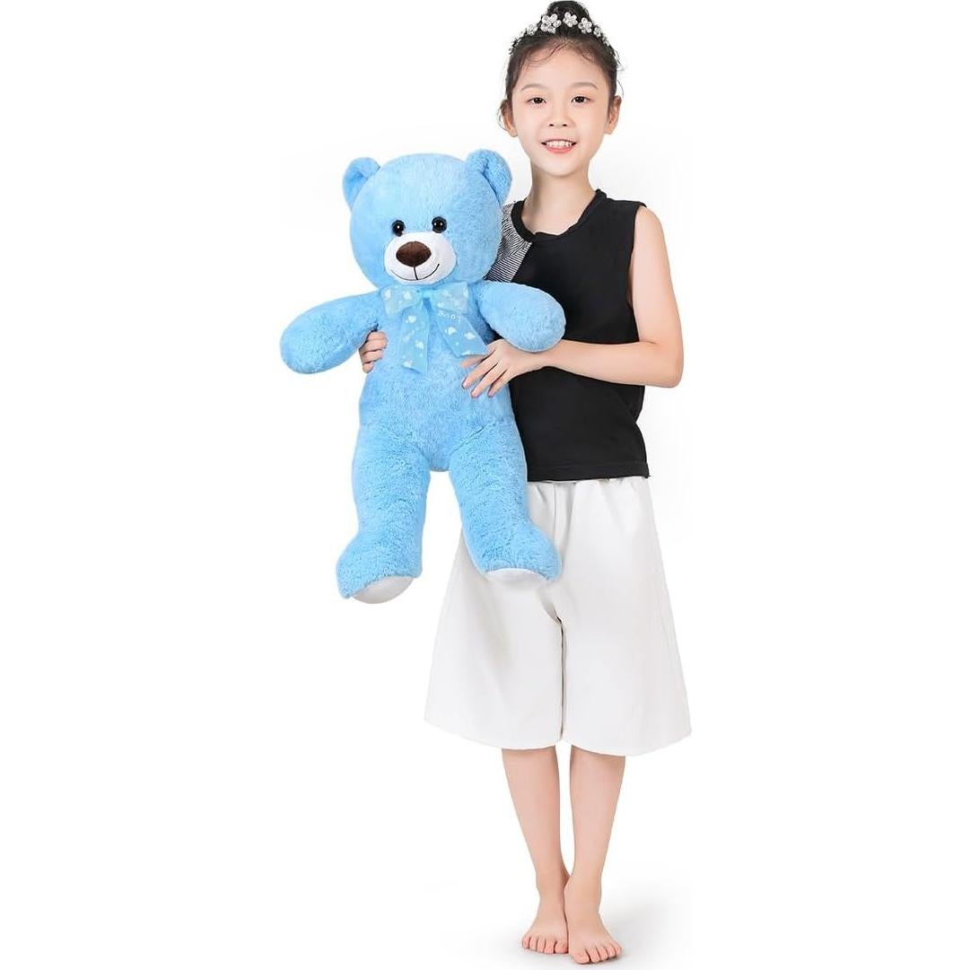 Oso de Peluche Pequeño Sausudols 40 cm Azul - Regalo Cumpleaños