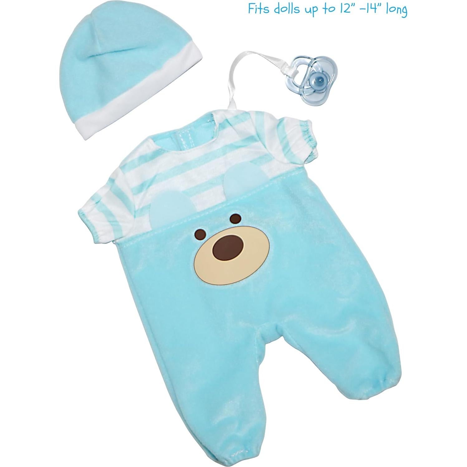 Conjunto para Muñeca JC Toys Oso Azul 30-35.5 cm