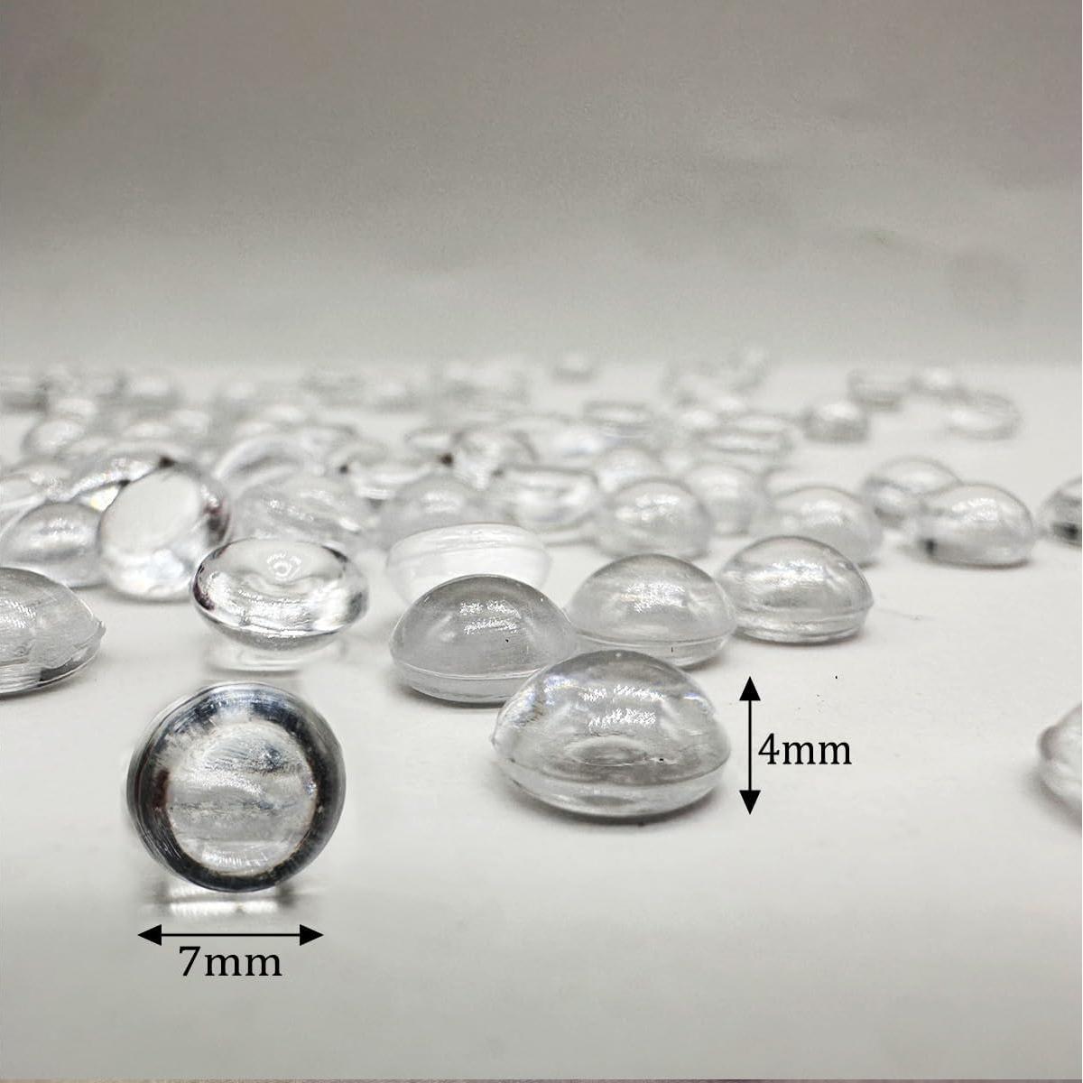 3500 Perlas Planas de Acrílico Dortrue 7mm para Decoración