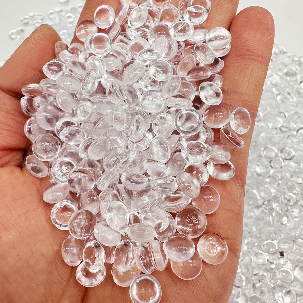 3500 Perlas Planas de Acrílico Dortrue 7mm para Decoración