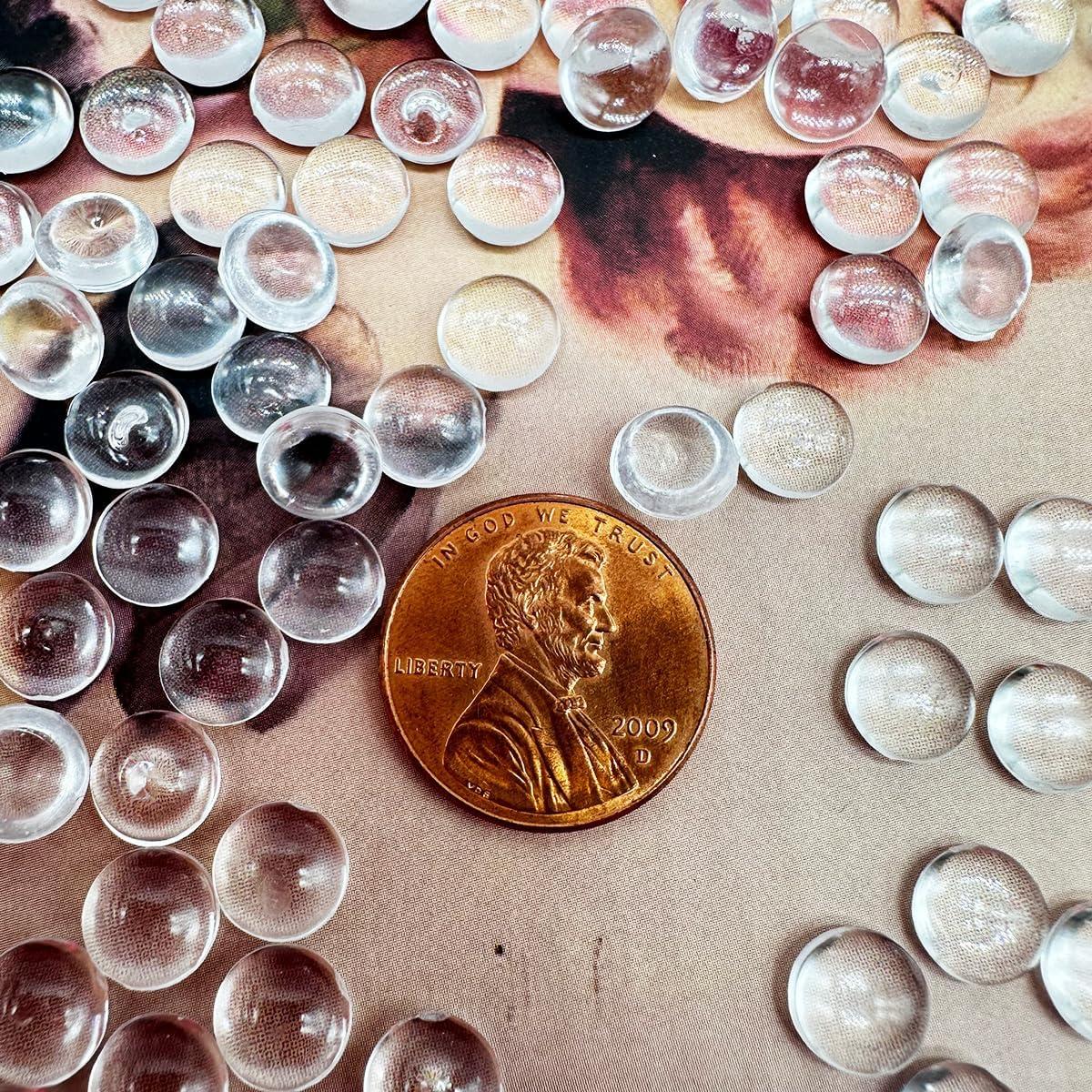 3500 Perlas Planas de Acrílico Dortrue 7mm para Decoración