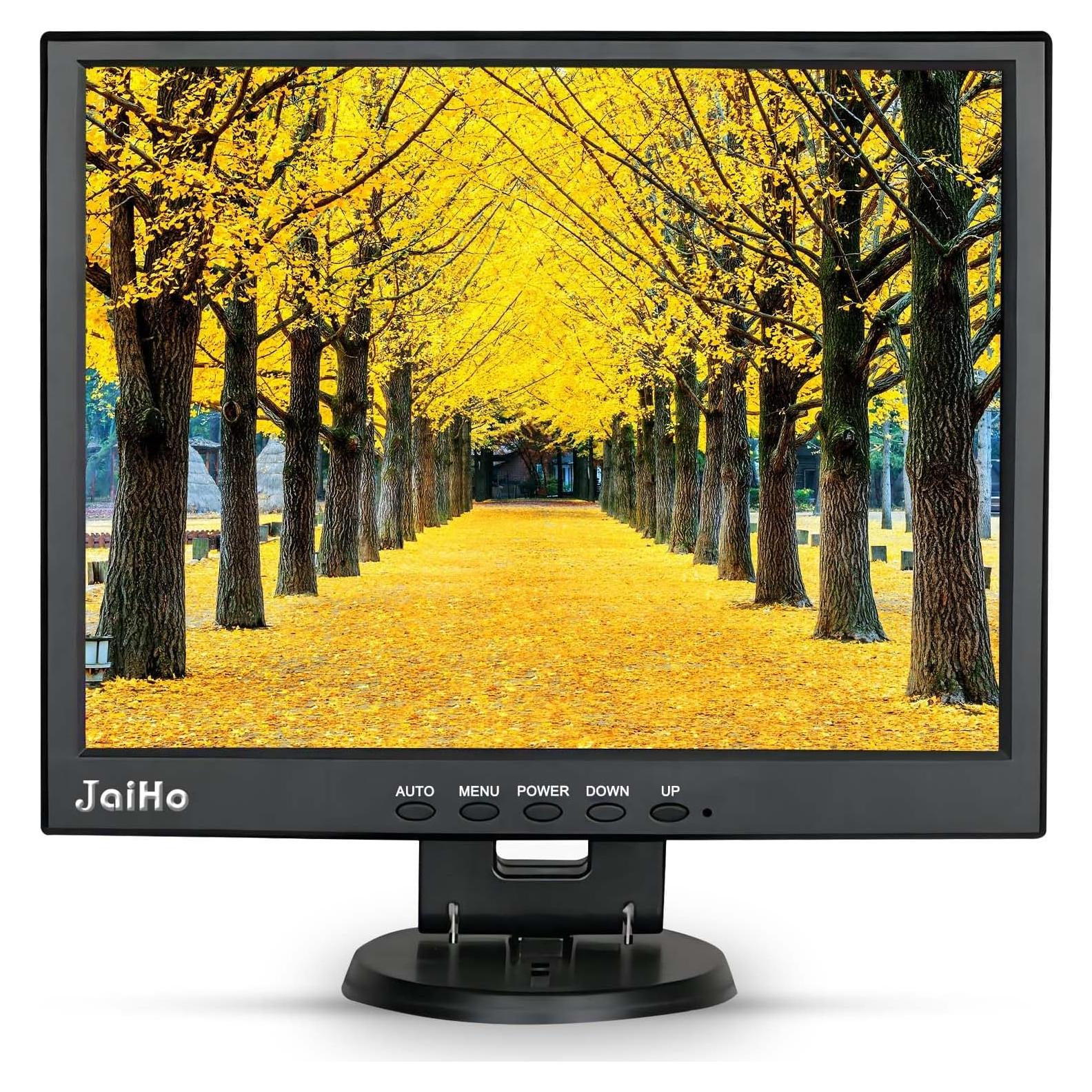 Monitor de Seguridad JaiHo 14" LCD 1024x768 HDMI VGA BNC
