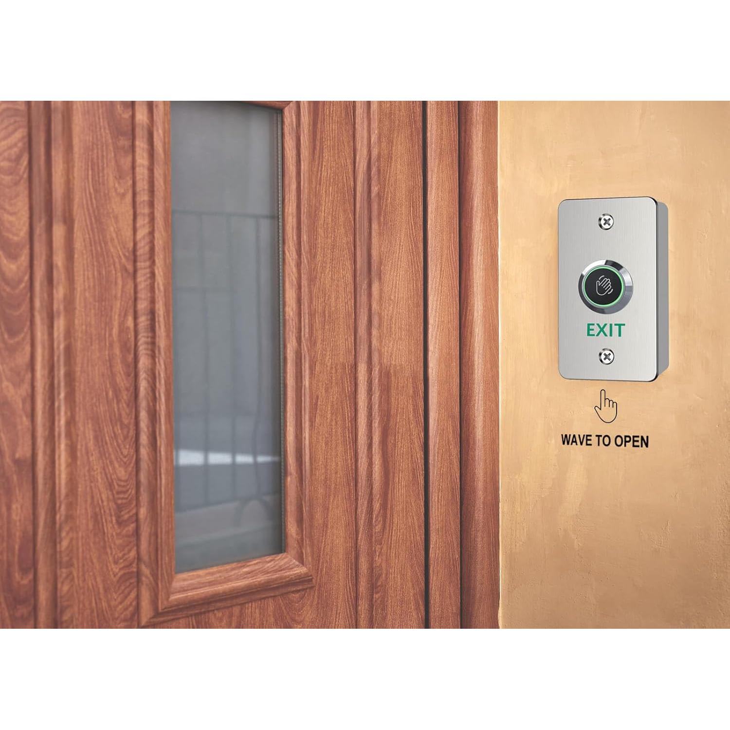 Botón de Salida Infrarrojo YUHANUS Acero Inoxidable IP67