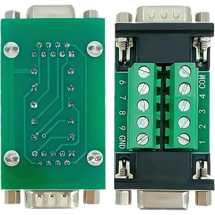 Conector DB9 hembra y macho Willwewon sin soldadura 2PCS