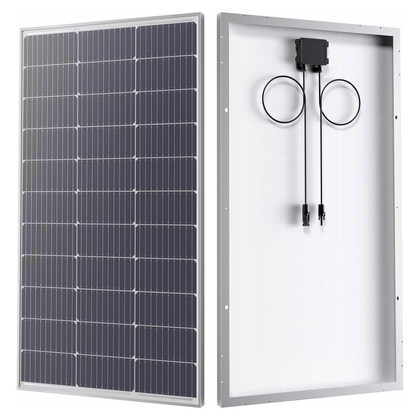 Panel Solar Monocristalino Callsun 100W 12V Alta Eficiencia