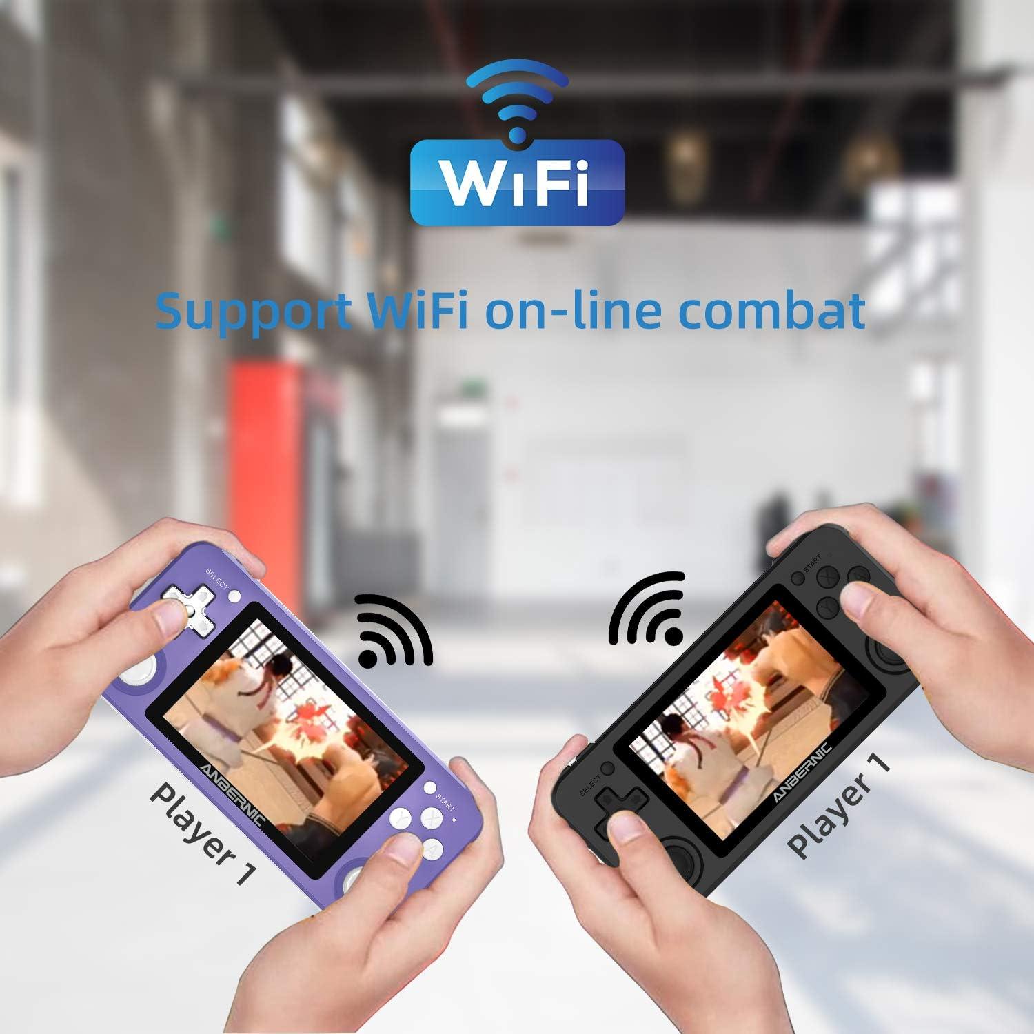 Consola de Juegos Portátil RG351P 3.5" IPS 64GB 2500 Juegos