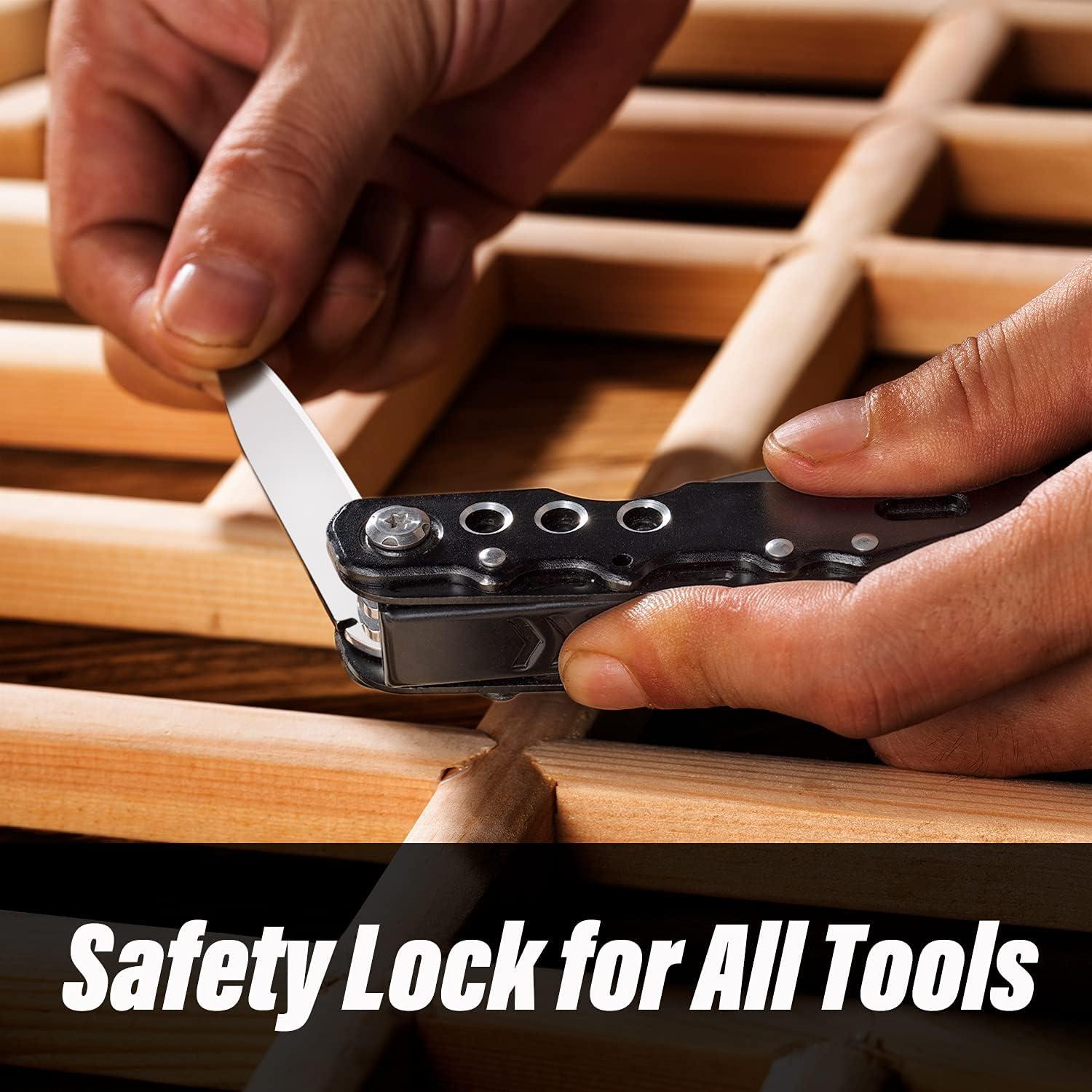 Multiherramienta RoverTac 14 en 1 Alicates Cuchillo Camping