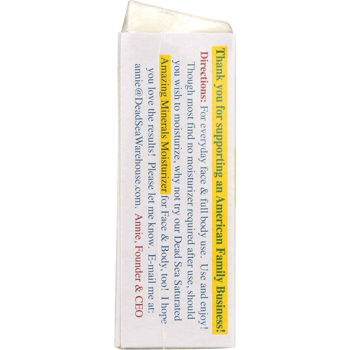 Jabón Mineral Hidratante Almacén del Mar Muerto 99.22 g