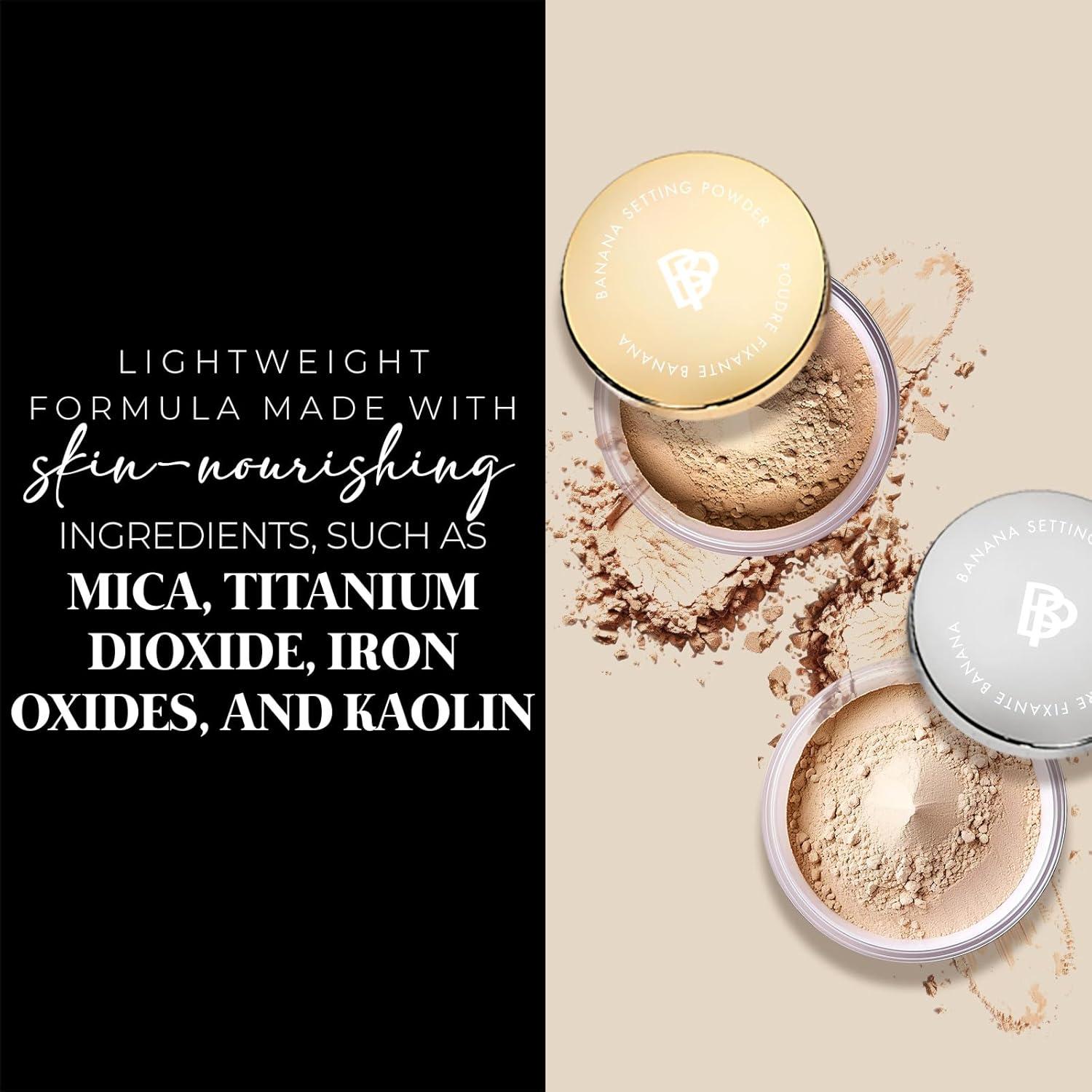 Polvo Fijador Banana Bellapierre 4g - Elimina Ojeras y Enrojecimiento