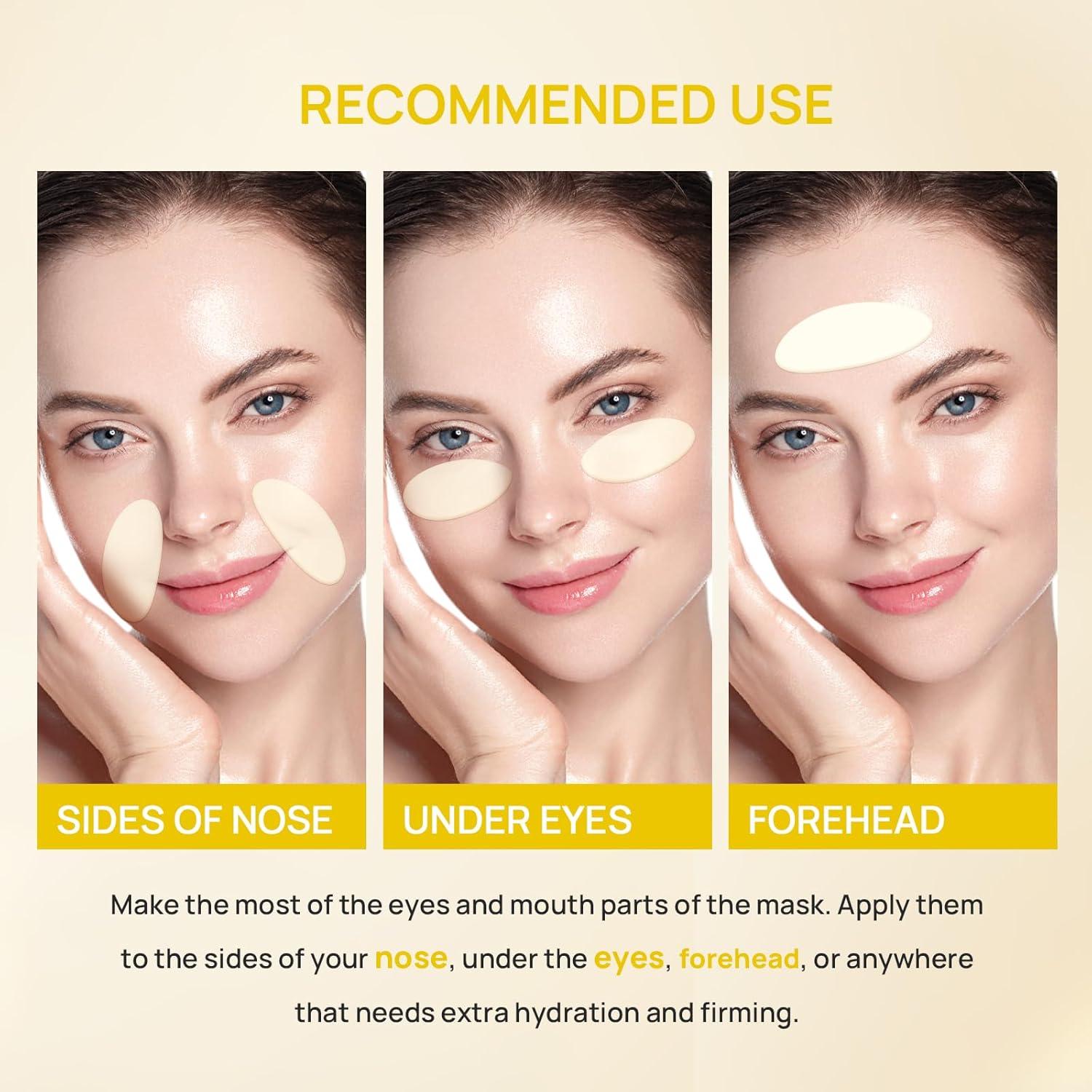 Mascarilla Facial de Colágeno Bleuvél 30g x 5ea Hidratante