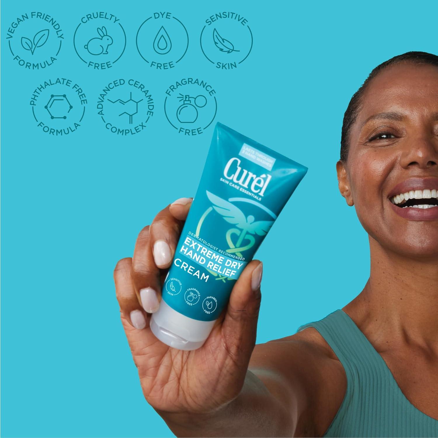 Crema para Manos Secas Curel Extreme Dry 85g - Hidratación 24h