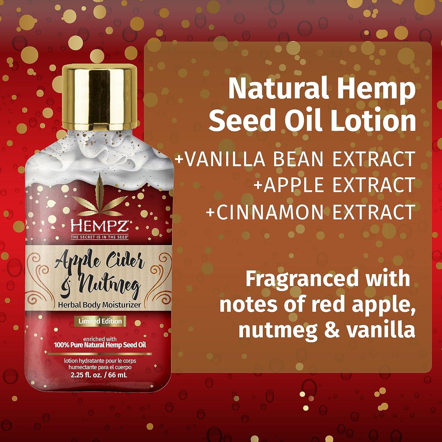 Loción Corporal Hidratante Hempz 63.5 ml Sidra y Nuez Moscada