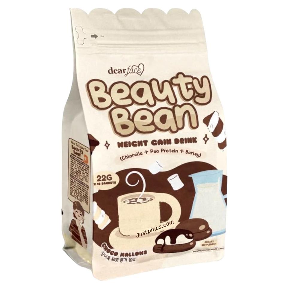 Leche de Belleza Dear Face Choco Mallows 119g Proteína Vegetal