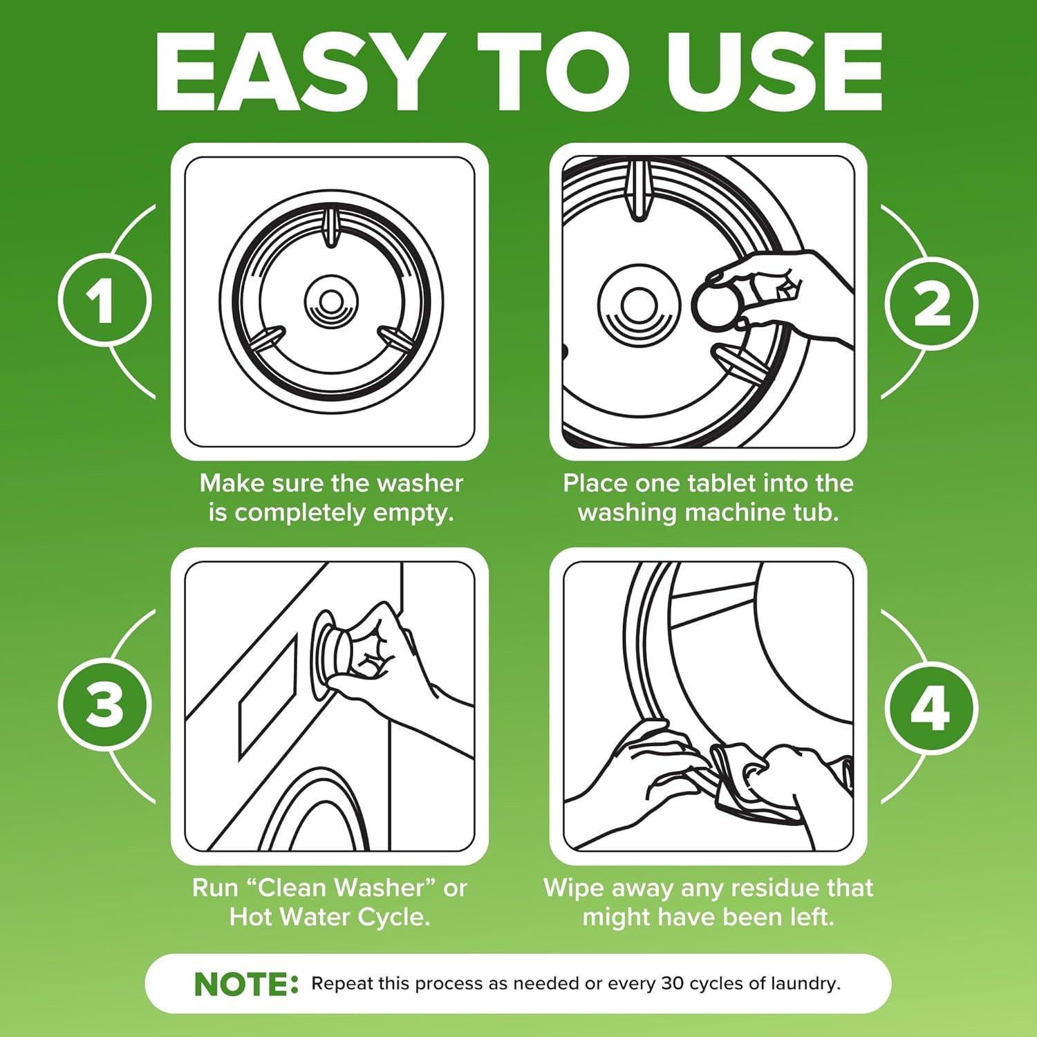 Tabletas Desincrustantes Renuv 6 XL para Lavadoras HE