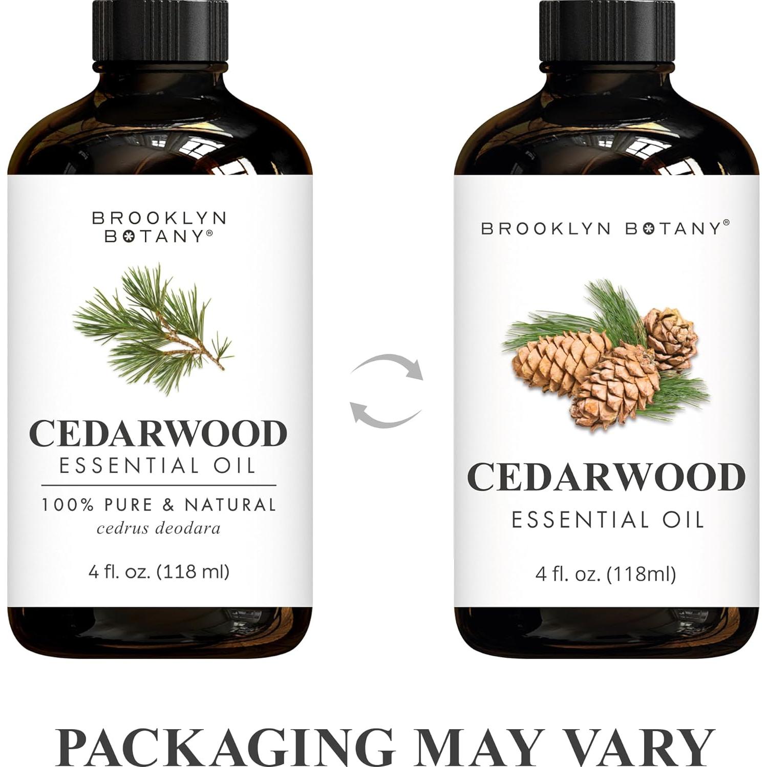 Aceite Esencial de Madera de Cedro Brooklyn Botany 118 ml - 100% Puro