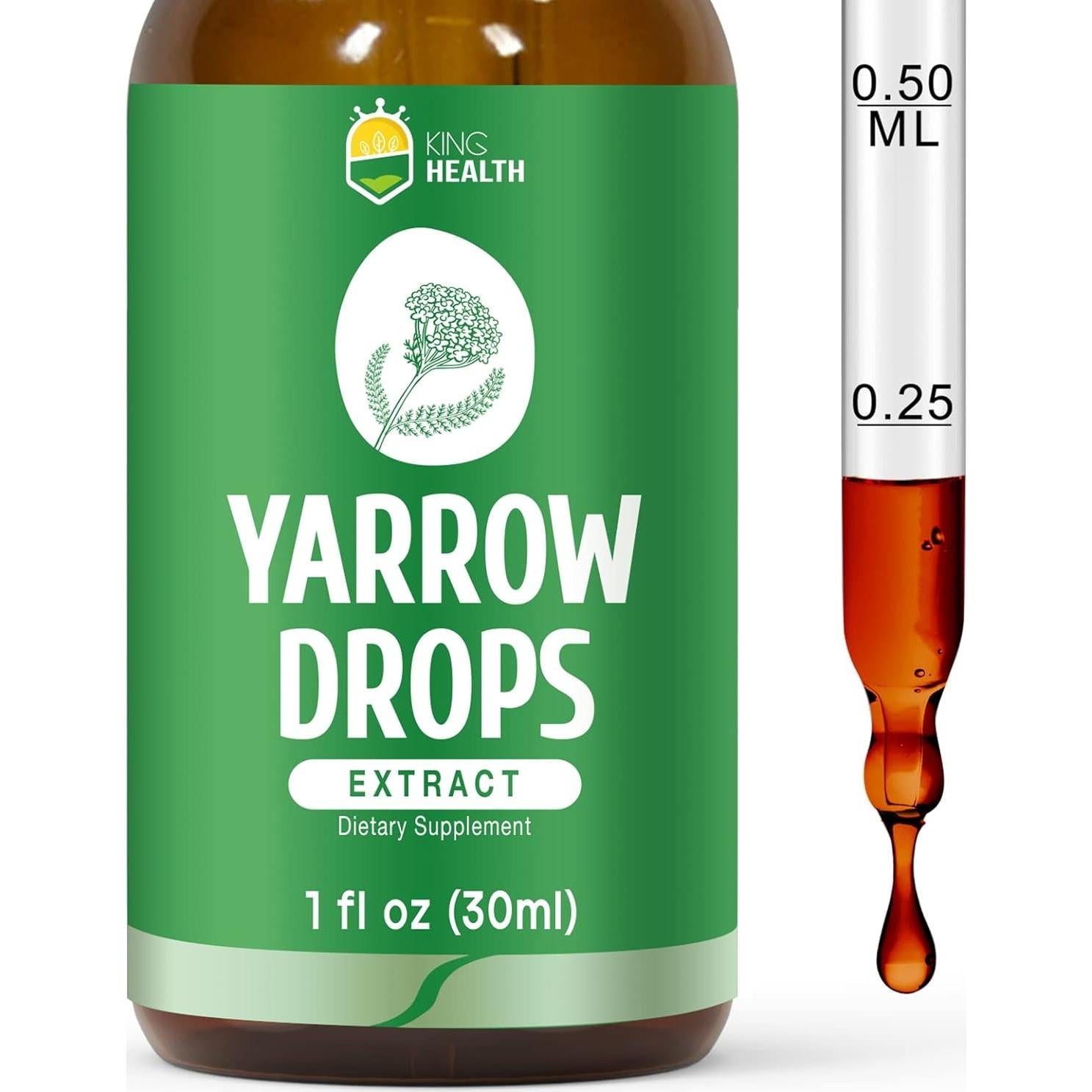 Tintura de Milenrama Orgánica KingHealth 29.57 ml Vegana