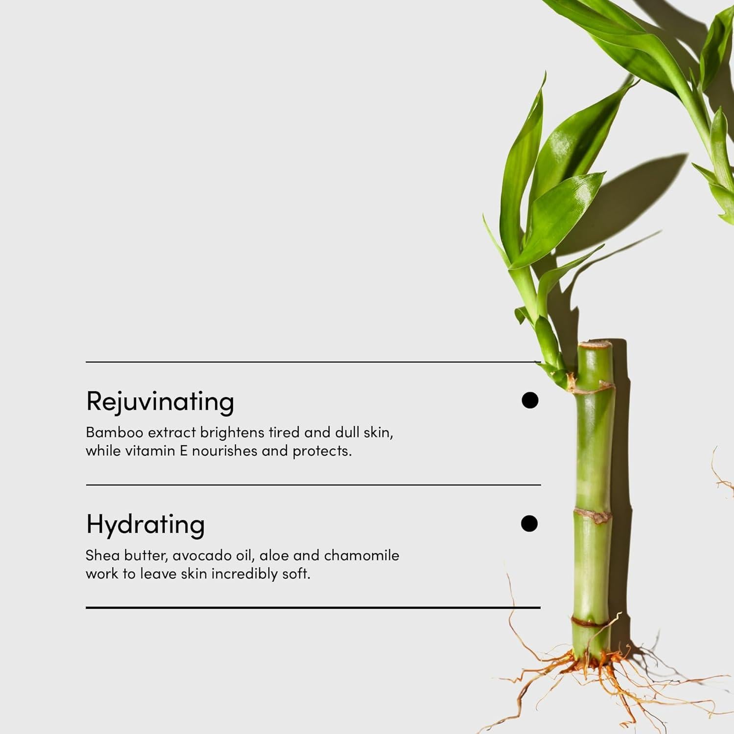 Crema Hidratante Corporal LATHER Bambú 236.6 ml - Vegana