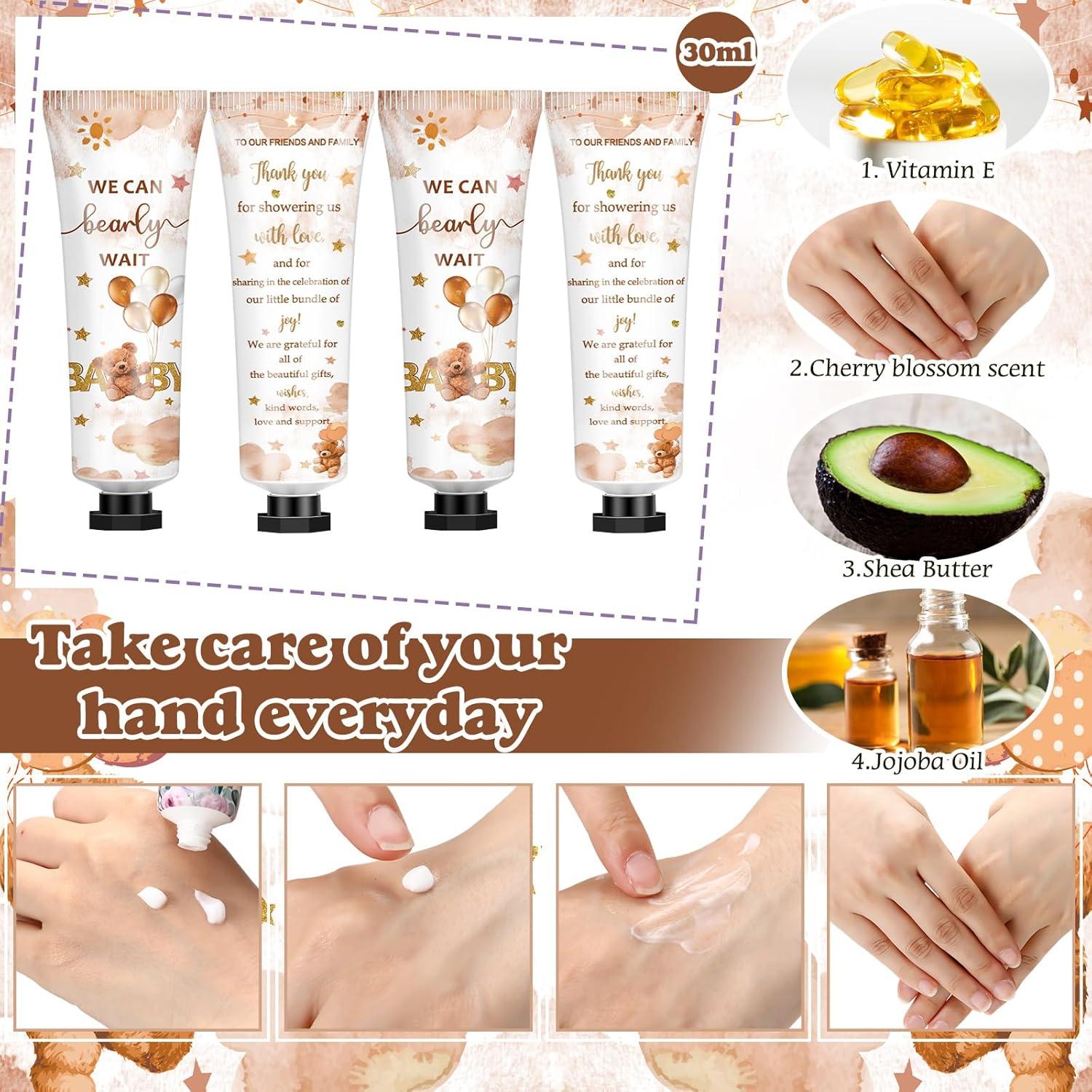 50 Sets Loción de Manos y Bálsamo Labial Dimsile Oso