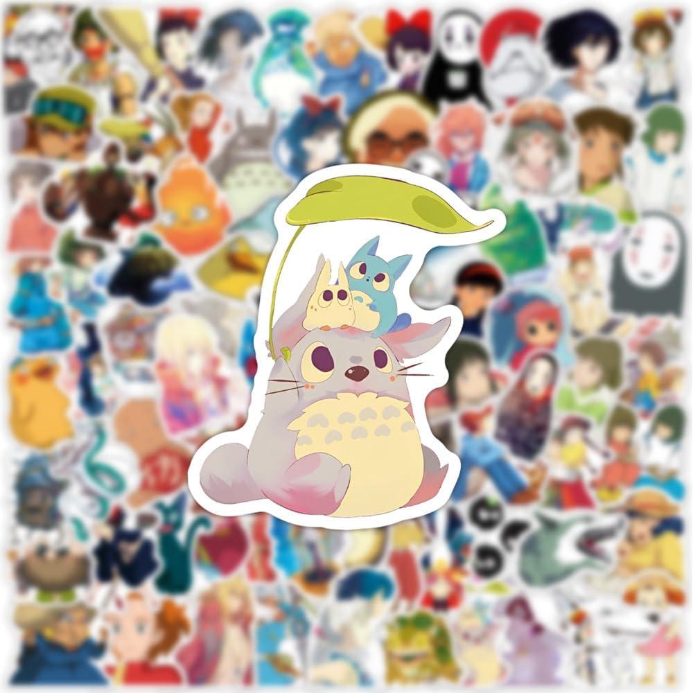 100 Stickers de Anime TaDadaPAO - Vinilo Impermeable