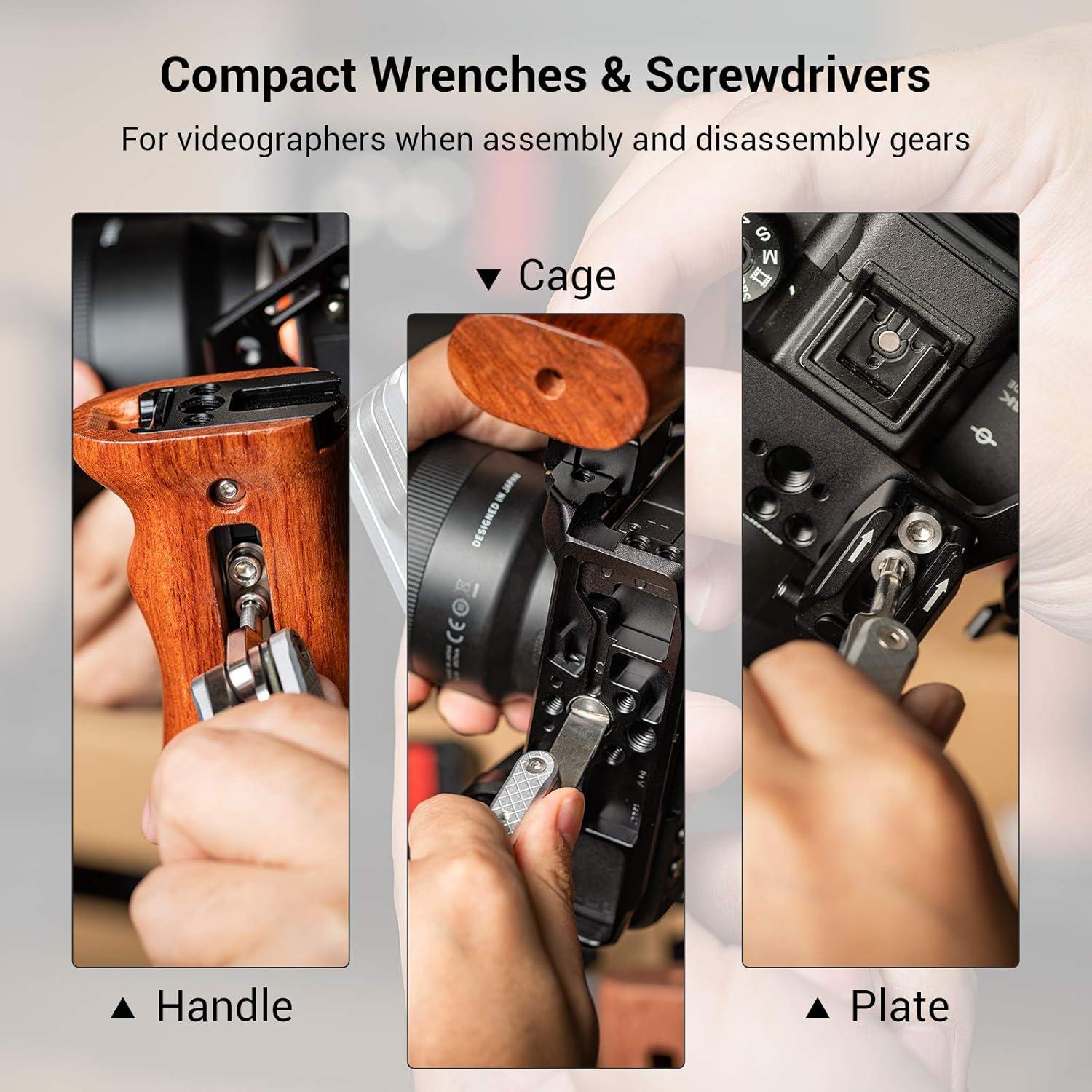 Juego de Herramientas Plegable SmallRig 7 en 1 Plata