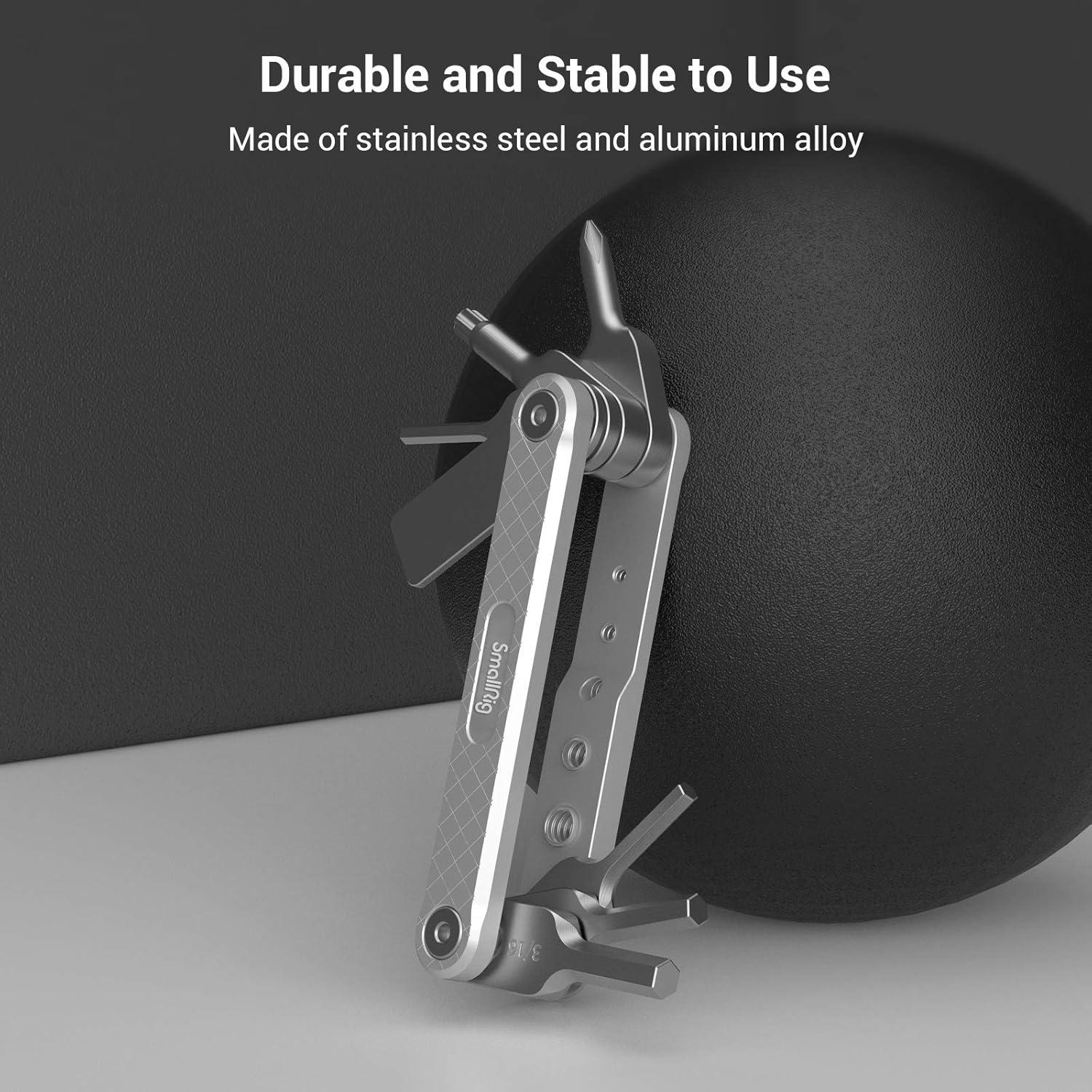 Juego de Herramientas Plegable SmallRig 7 en 1 Plata