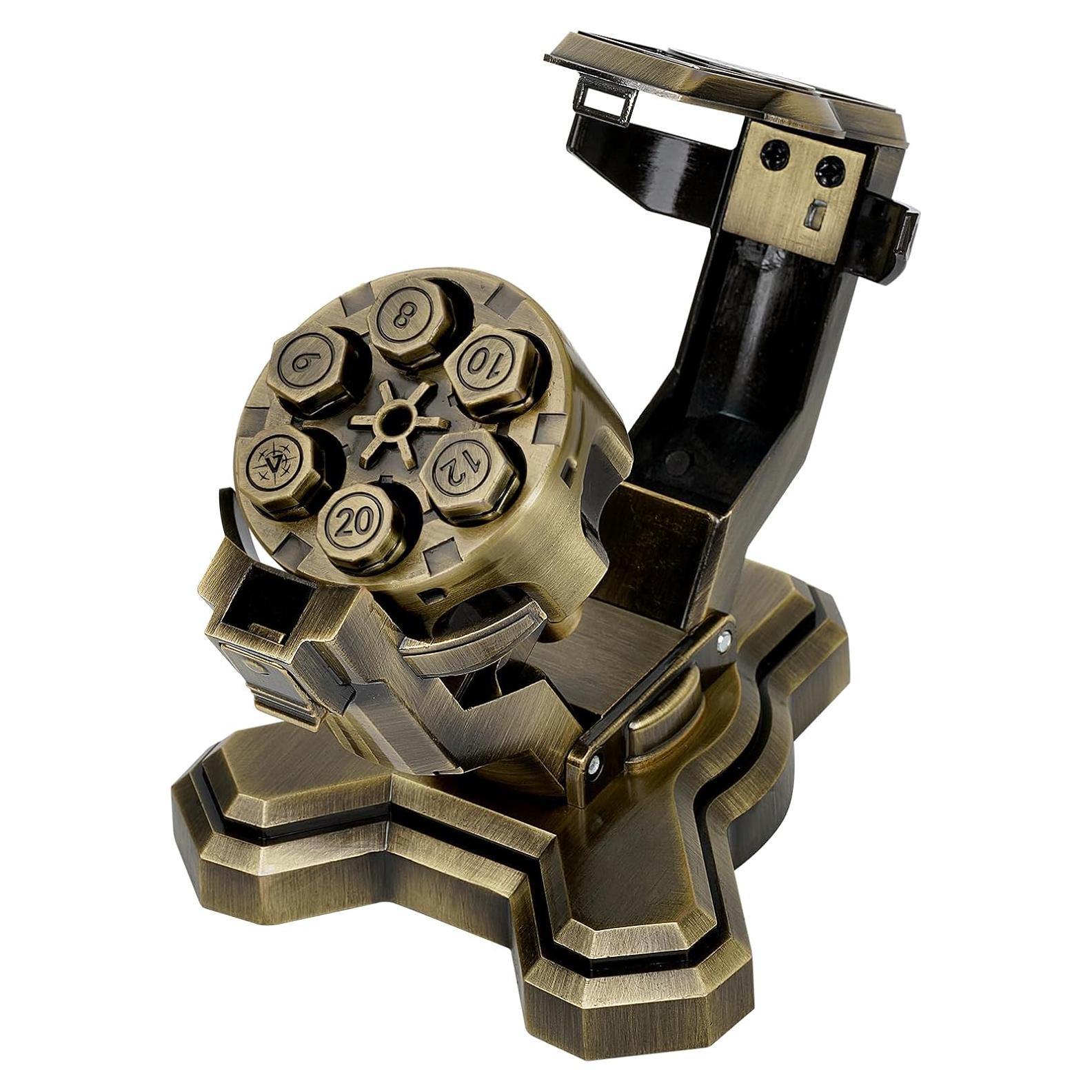 Conjunto de Dados de Revólver WFIGHT - 6 Dados de Zinc en Estuche