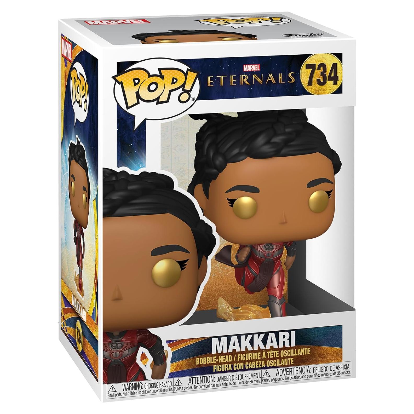 Figura Funko Pop Marvel Makkari - Los Eternos - 10.8 cm