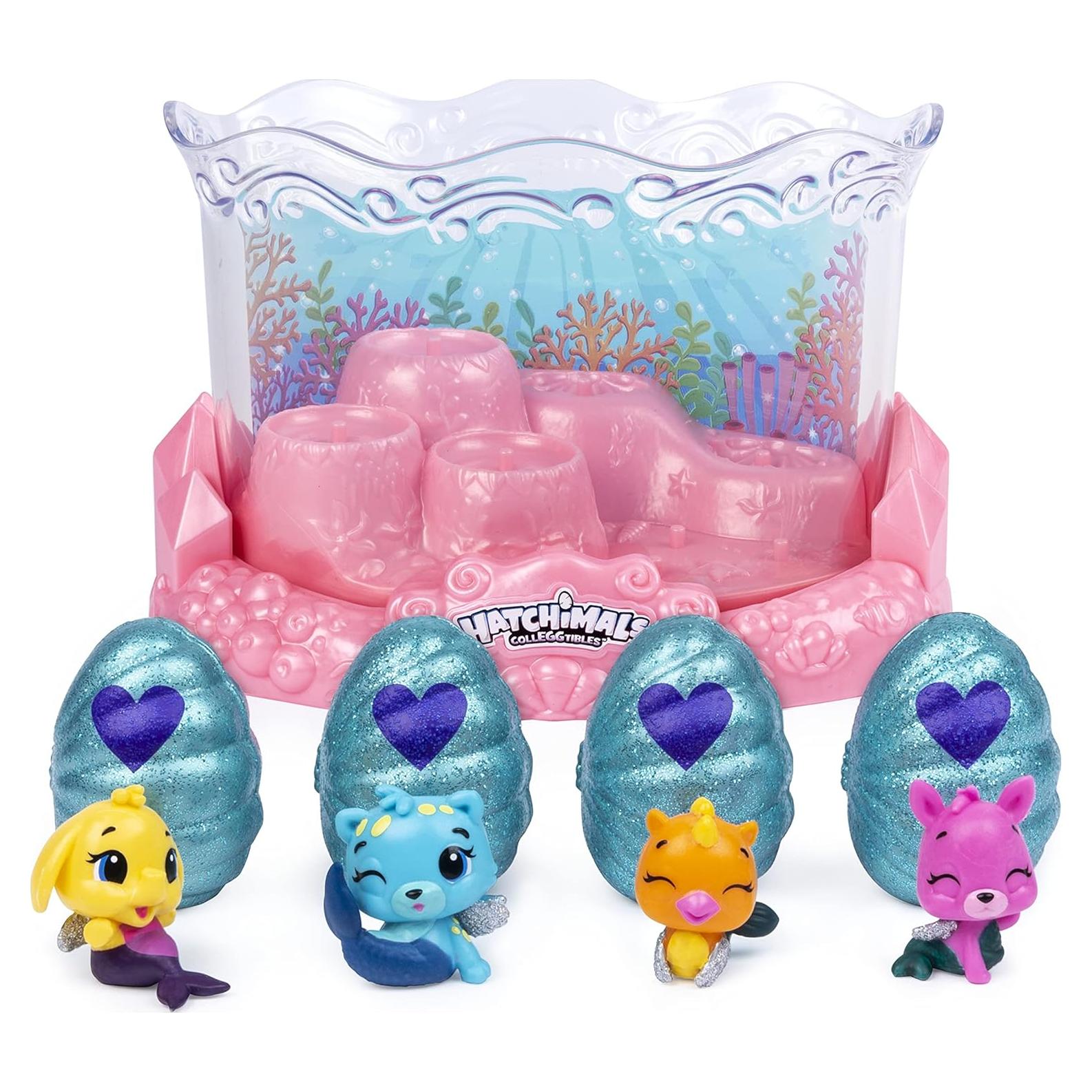 Acuario Mágico Hatchimals CollEGGtibles con 8 Personajes