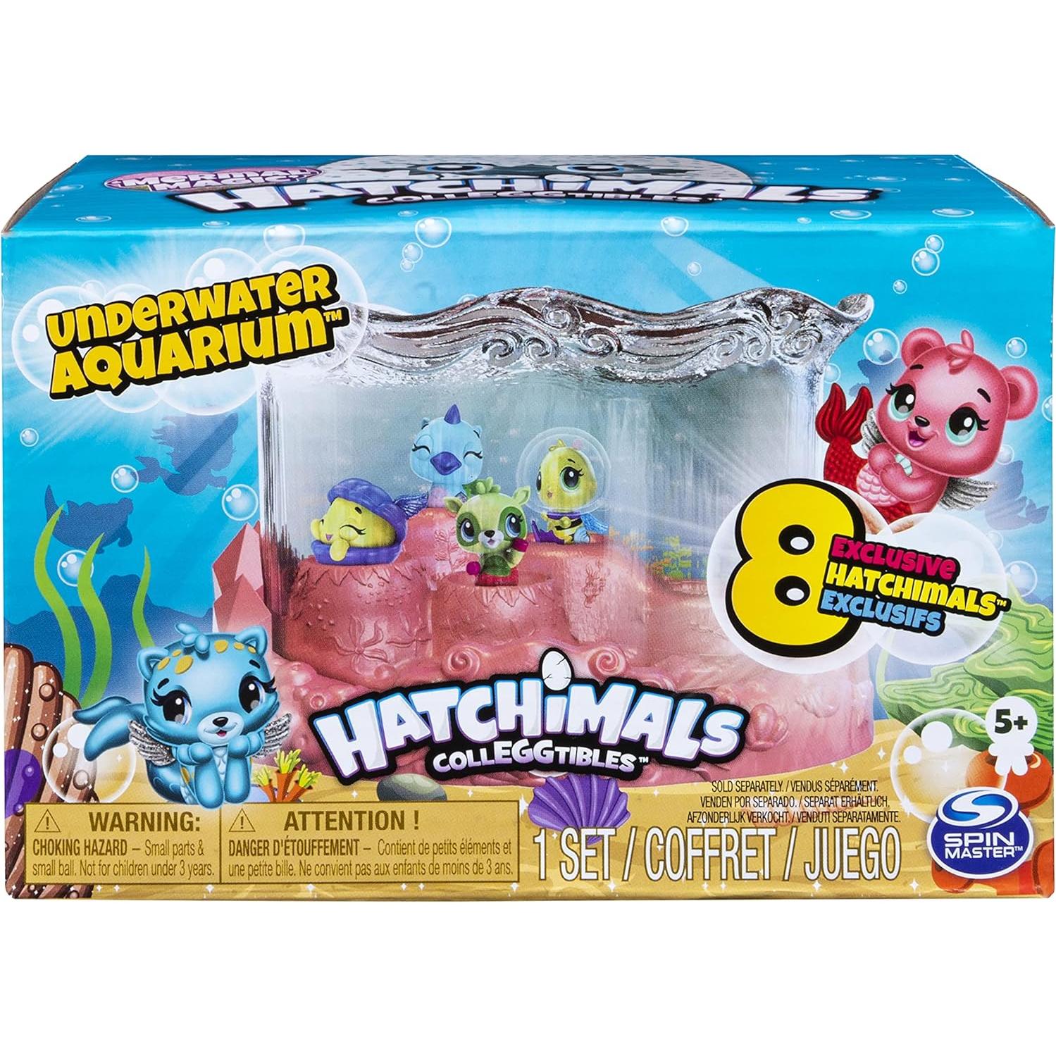 Acuario Mágico Hatchimals CollEGGtibles con 8 Personajes
