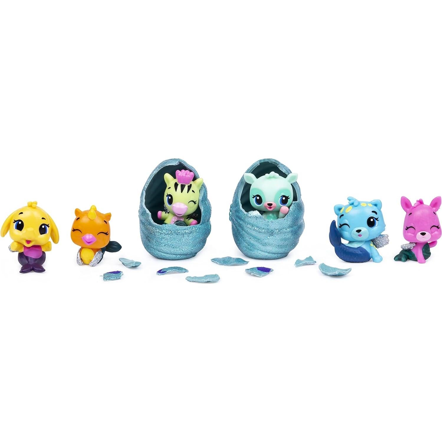 Acuario Mágico Hatchimals CollEGGtibles con 8 Personajes