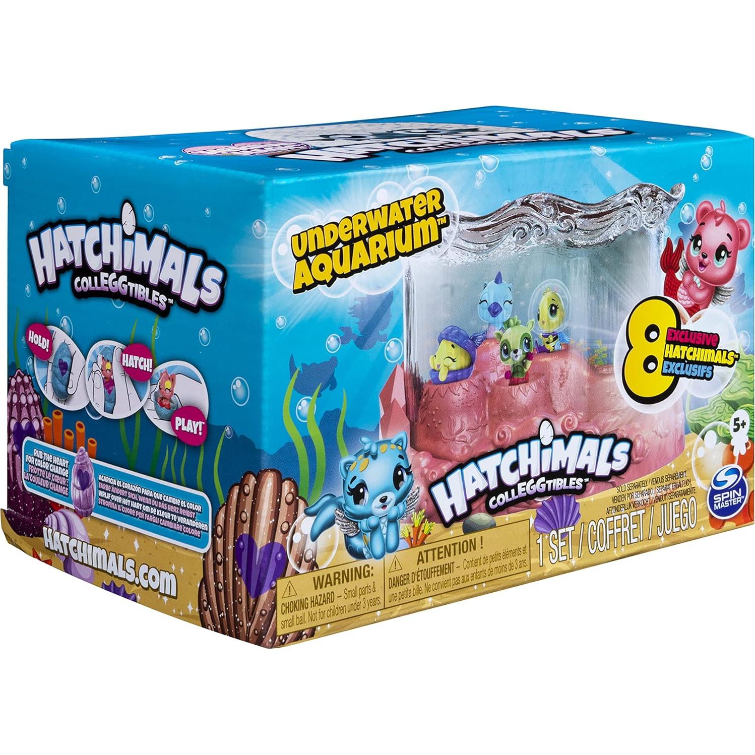 Acuario Mágico Hatchimals CollEGGtibles con 8 Personajes