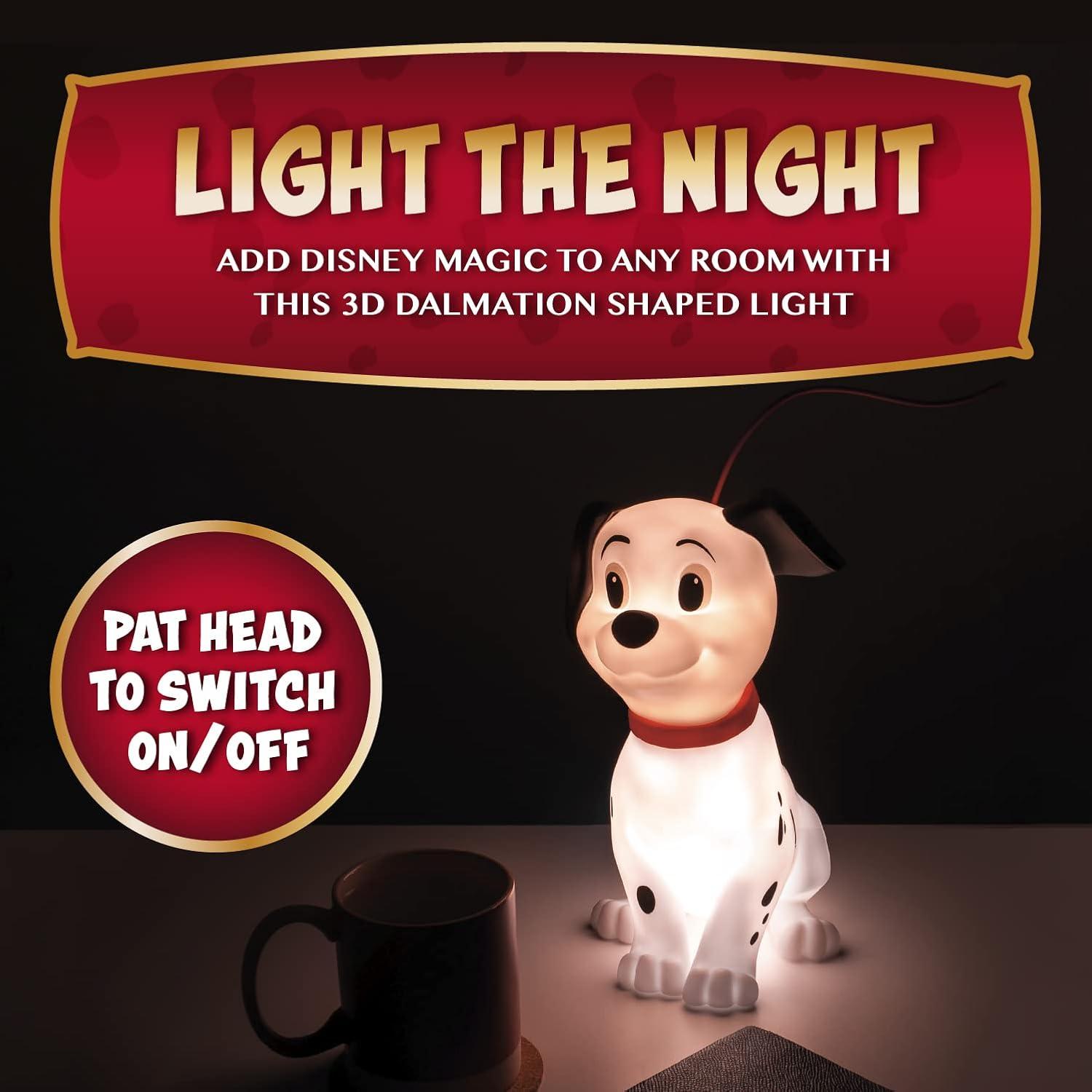 Lámpara Ambiental 101 Dálmatas Paladone - Luz Táctil USB