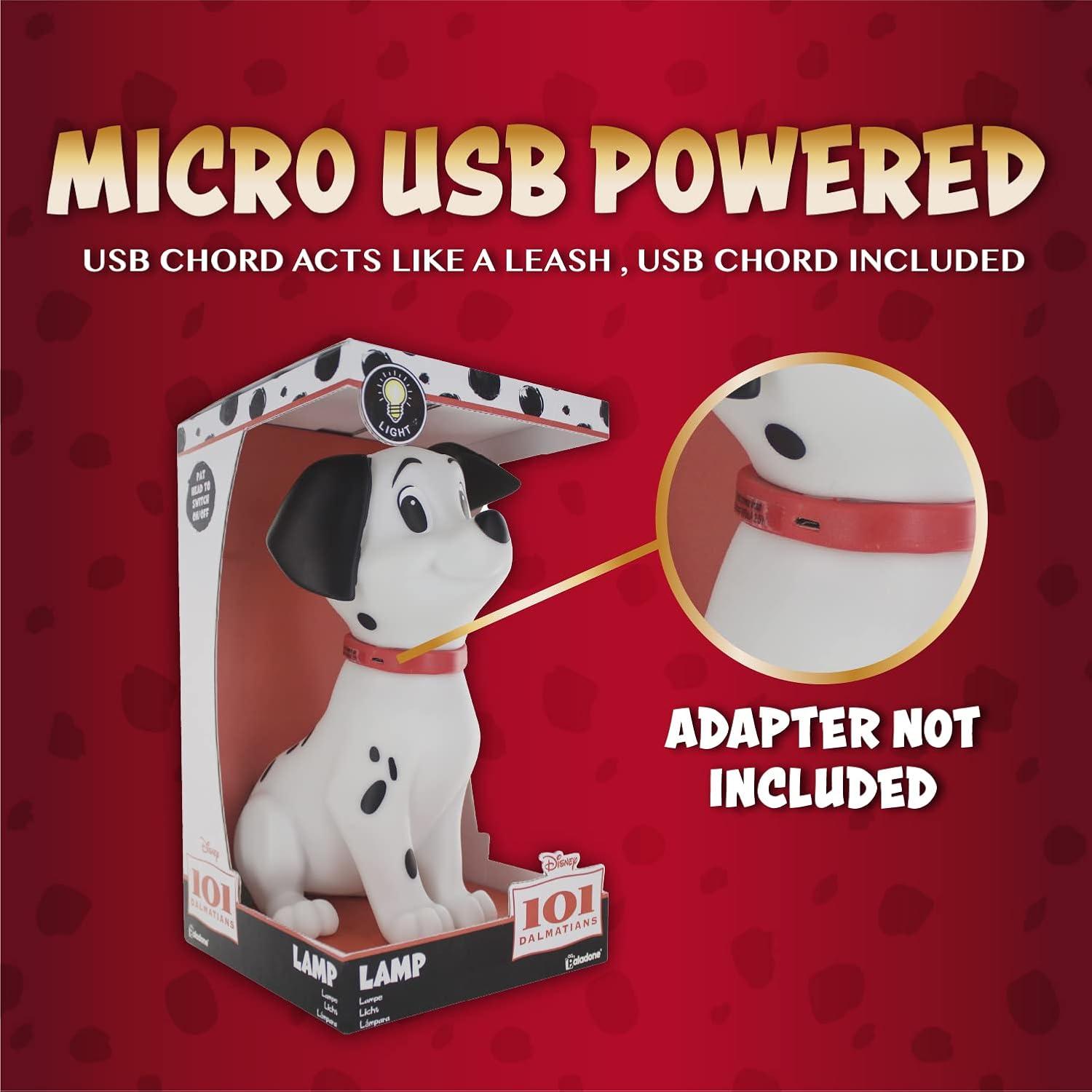 Lámpara Ambiental 101 Dálmatas Paladone - Luz Táctil USB