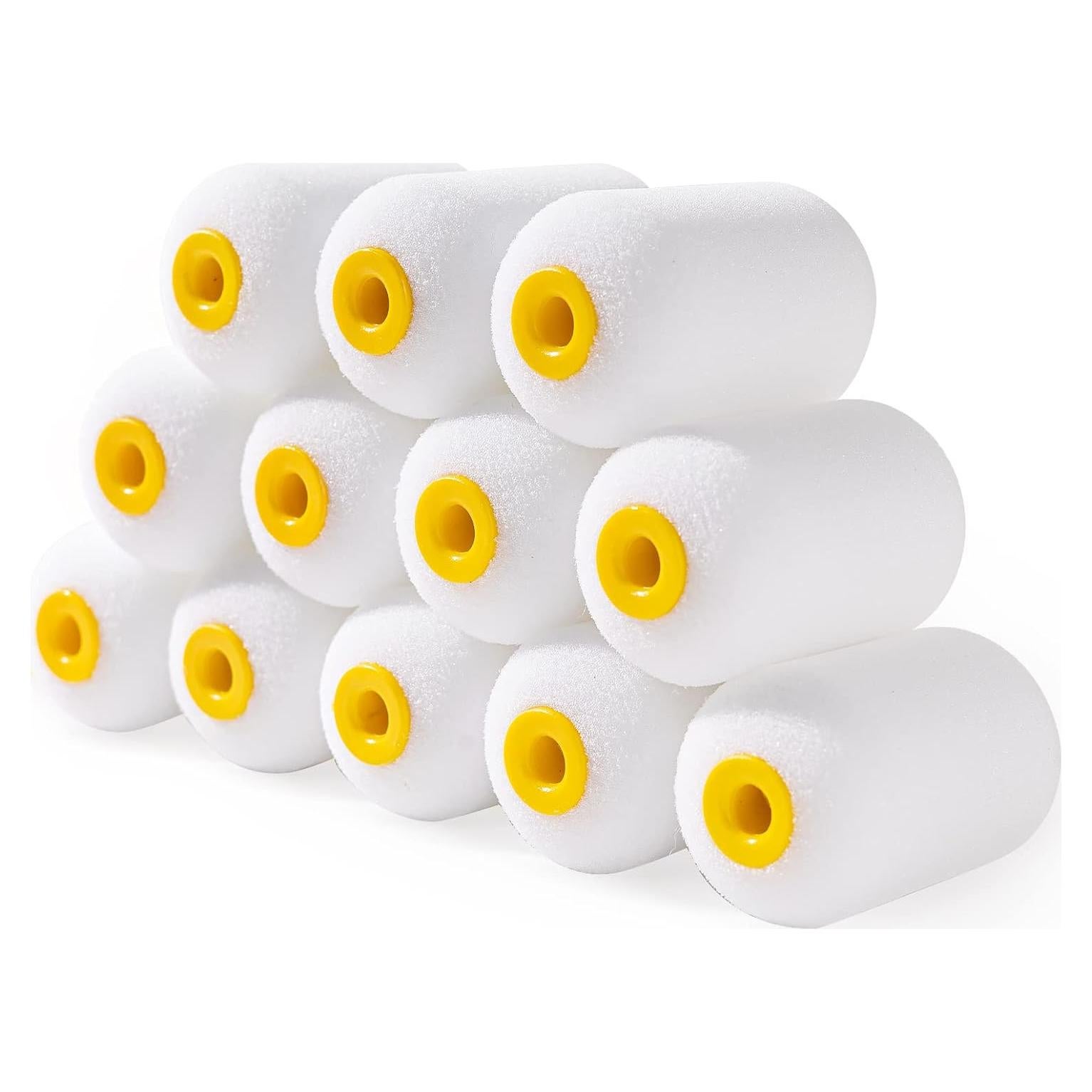 Rodillos de Pintura de Espuma Mister Rui 2" - Paquete de 12