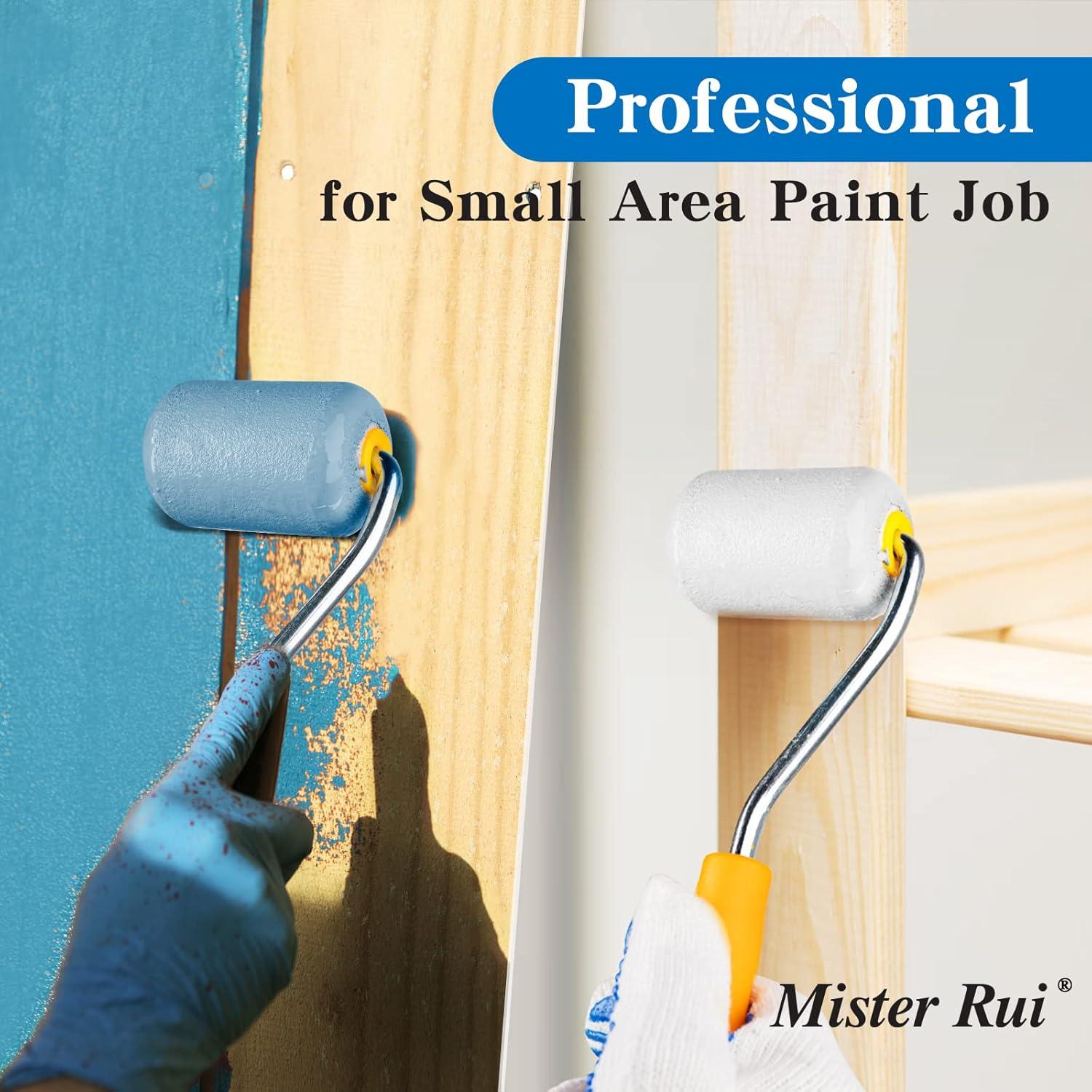 Rodillos de Pintura de Espuma Mister Rui 2" - Paquete de 12