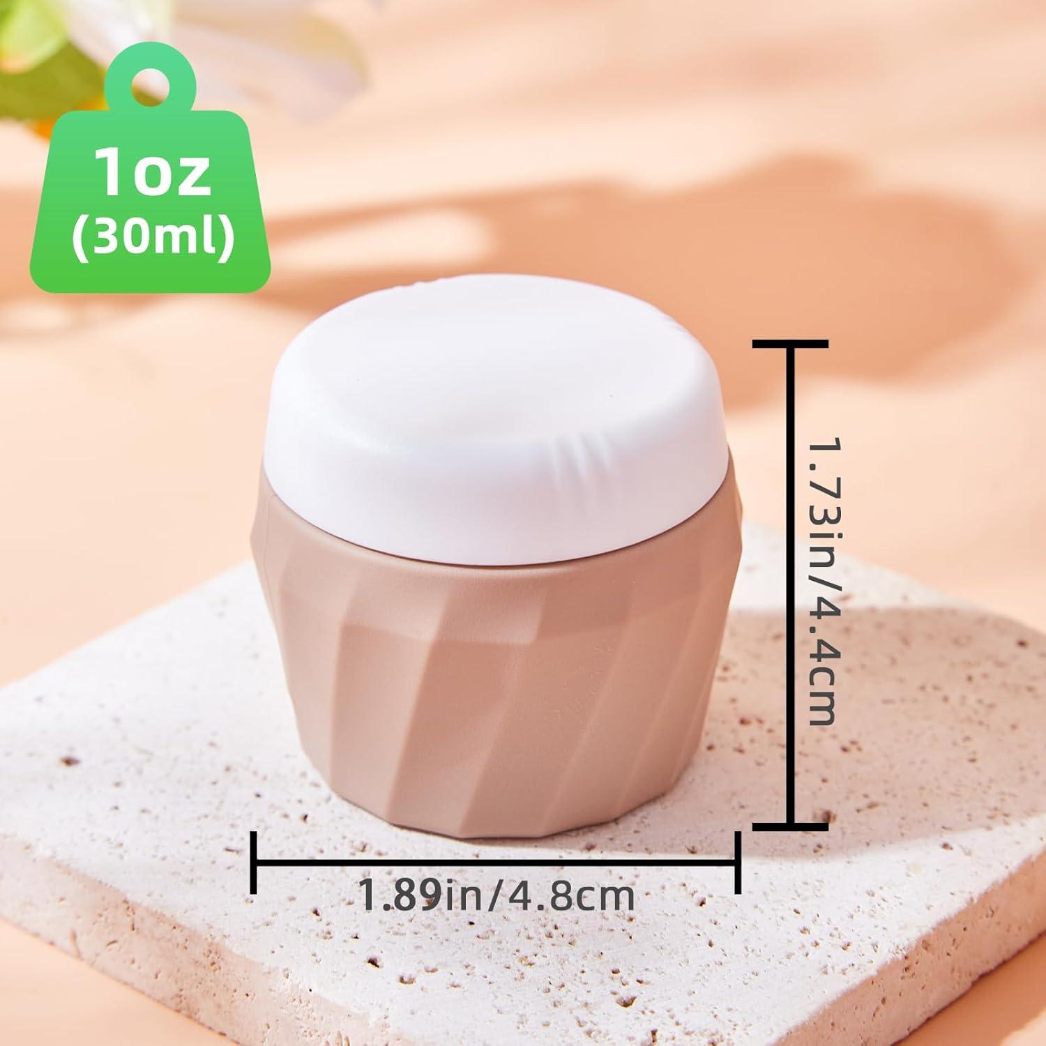 Contenedores de Viaje Silevoler 30ml Silicona A Prueba de Fugas