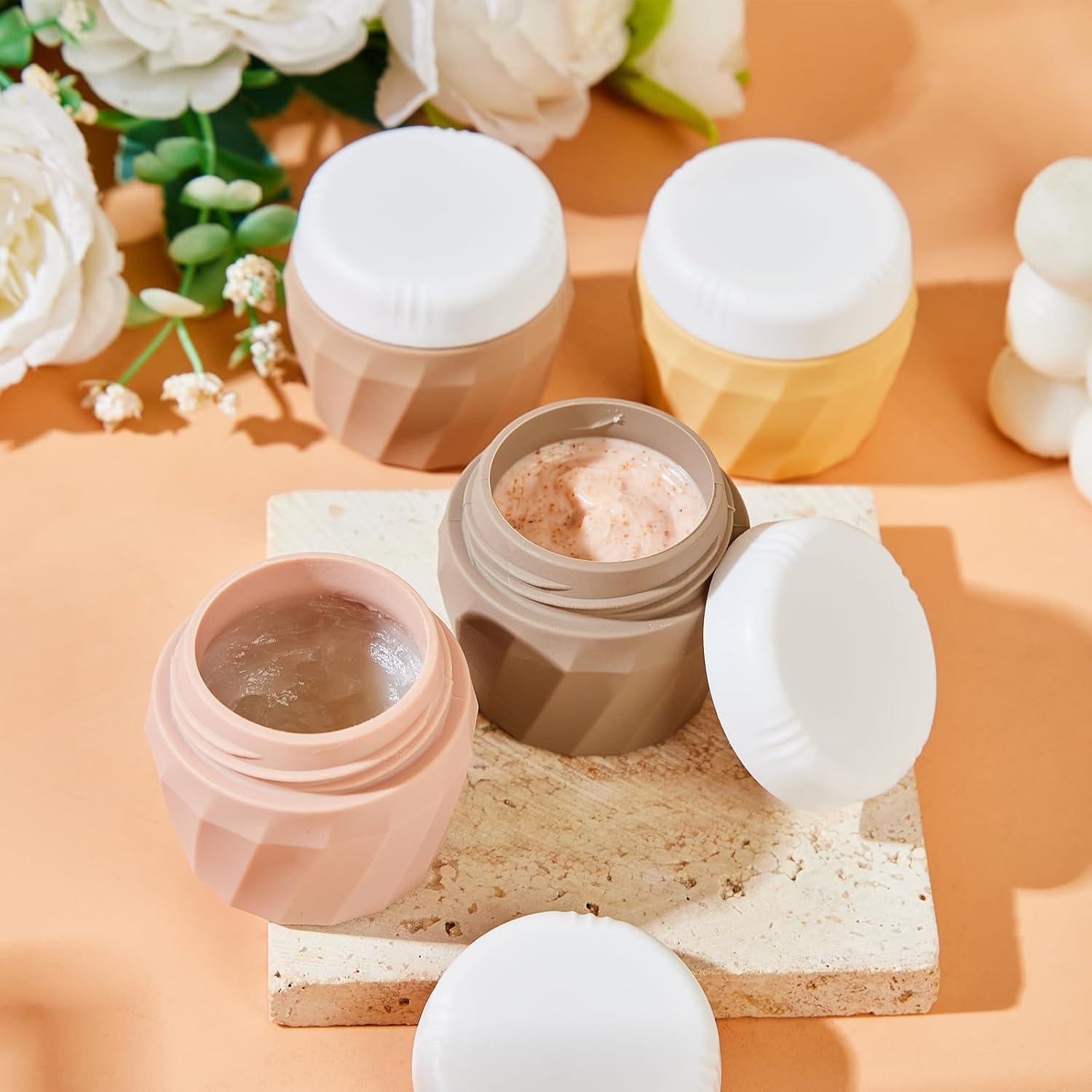 Contenedores de Viaje Silevoler 30ml Silicona A Prueba de Fugas