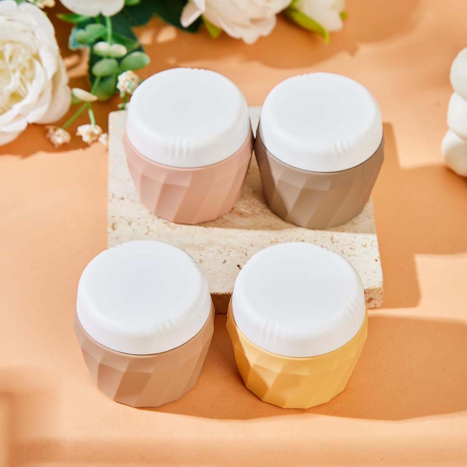 Contenedores de Viaje Silevoler 30ml Silicona A Prueba de Fugas