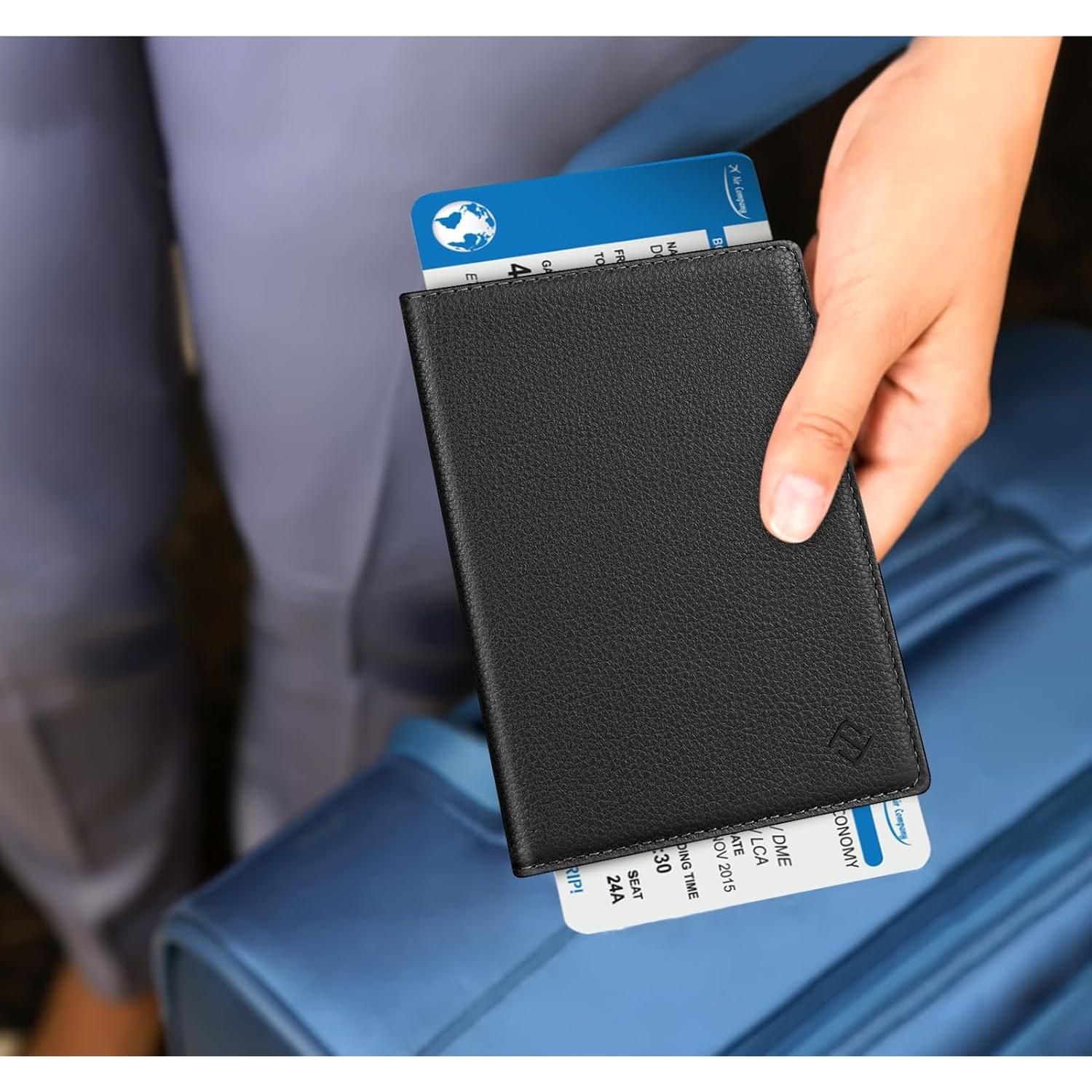 Portafolio de Pasaporte Fintie APPA Slim con Bloqueo RFID
