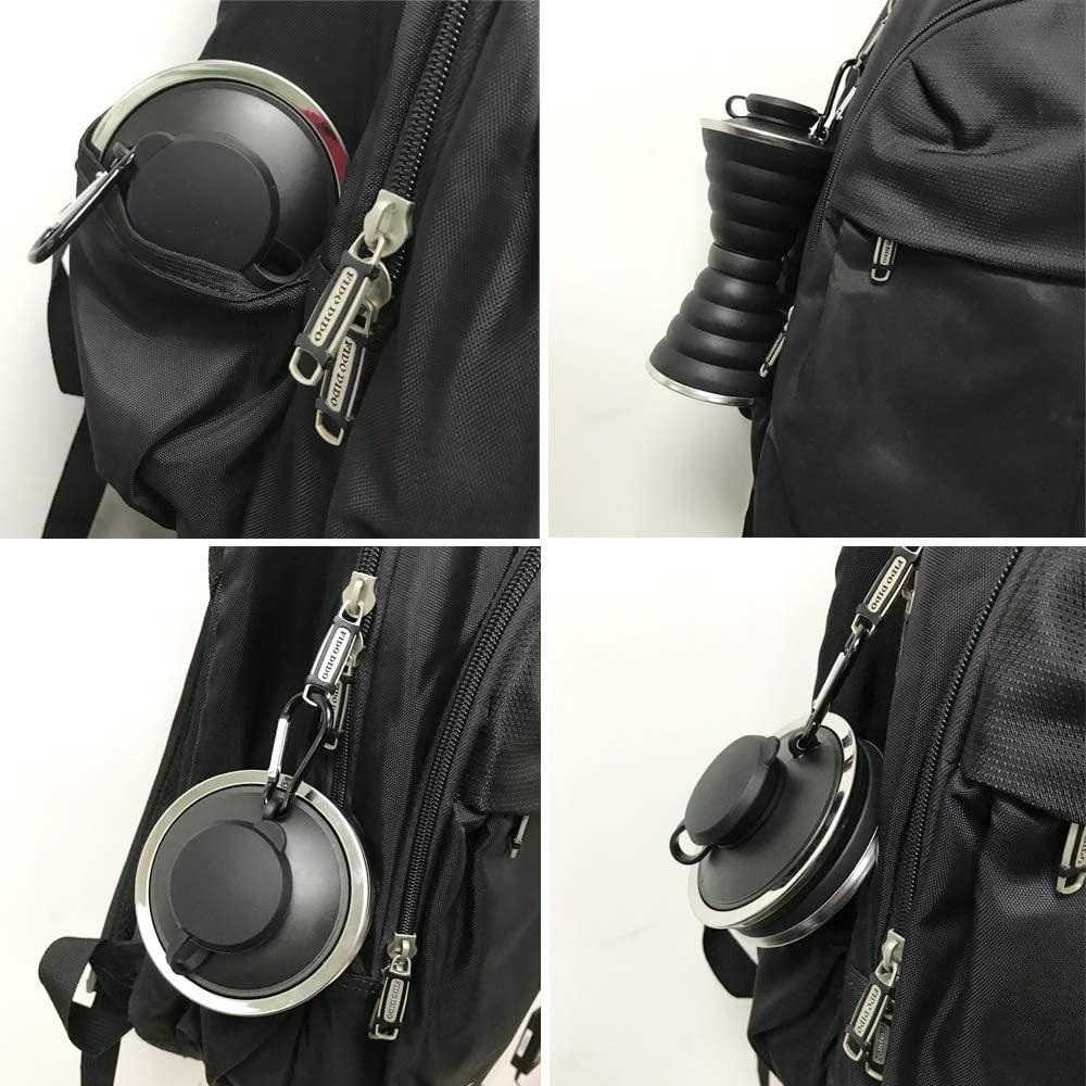 Botella de Agua Plegable SEMETOR 500ml Silicona Reutilizable