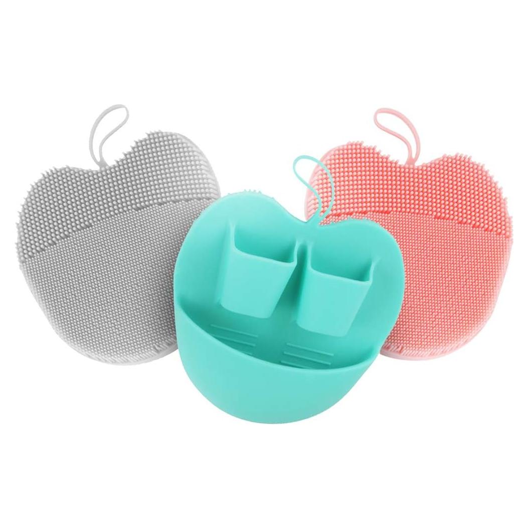 INNERNEED Juego de Cepillos Faciales de Silicona Suave - 3 Piezas