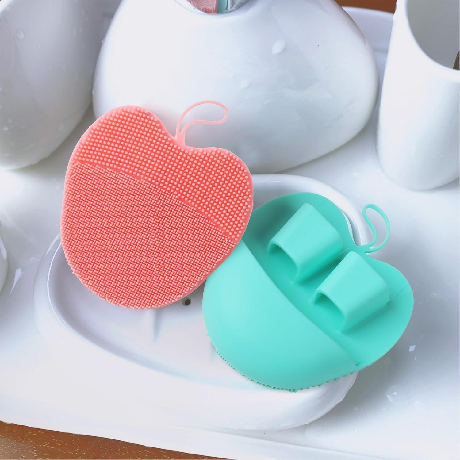 INNERNEED Juego de Cepillos Faciales de Silicona Suave - 3 Piezas