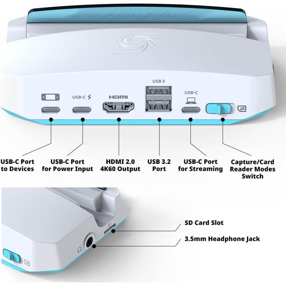 Dock AVerMedia X'TRA GO GC515 HDMI 4K 60Hz USB-C