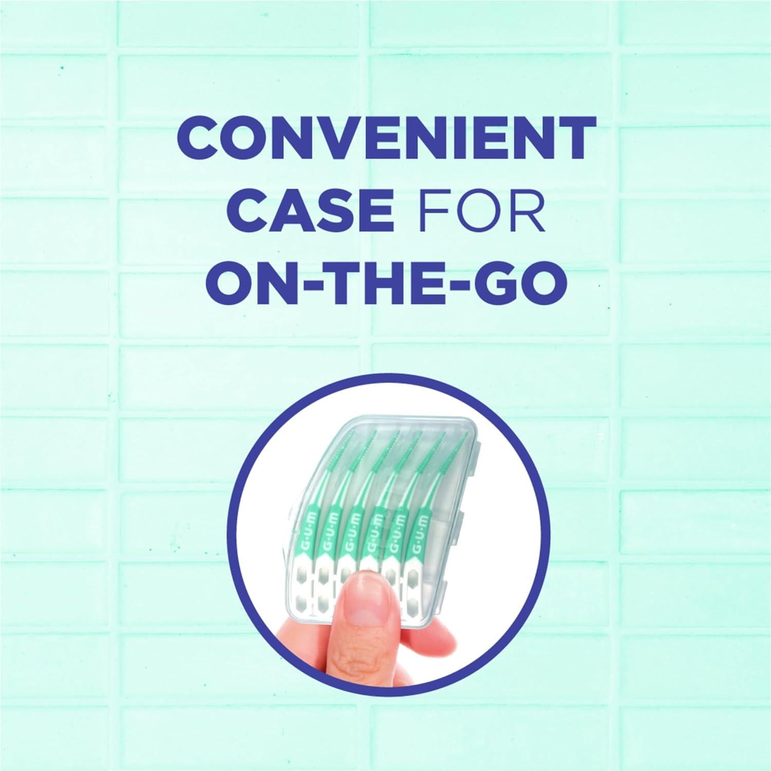 GUM Soft-Picks Avanzados 60 Unidades - Palillos Dentales Efectivos