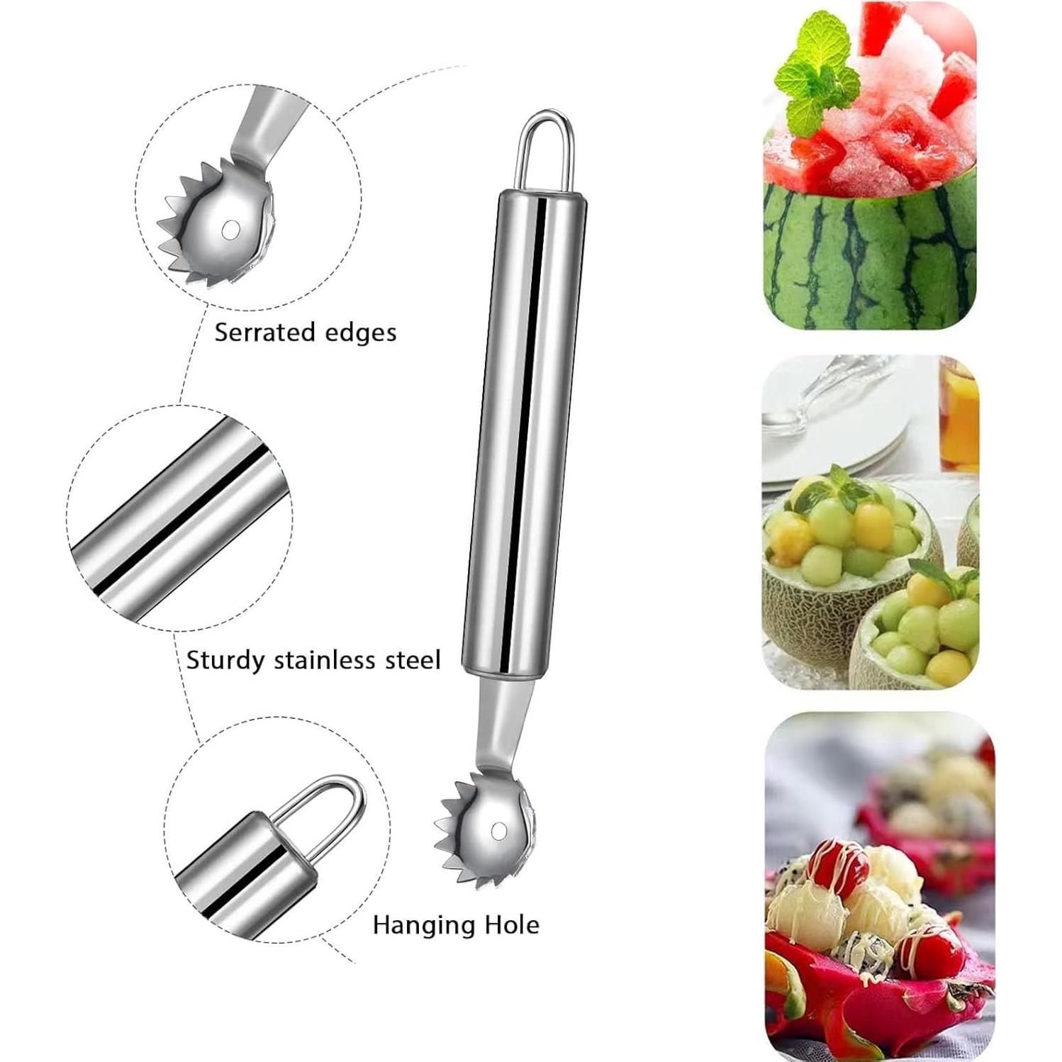 Removedor Multifuncional de Tallos de Fresa AUKOUPCIL Gris