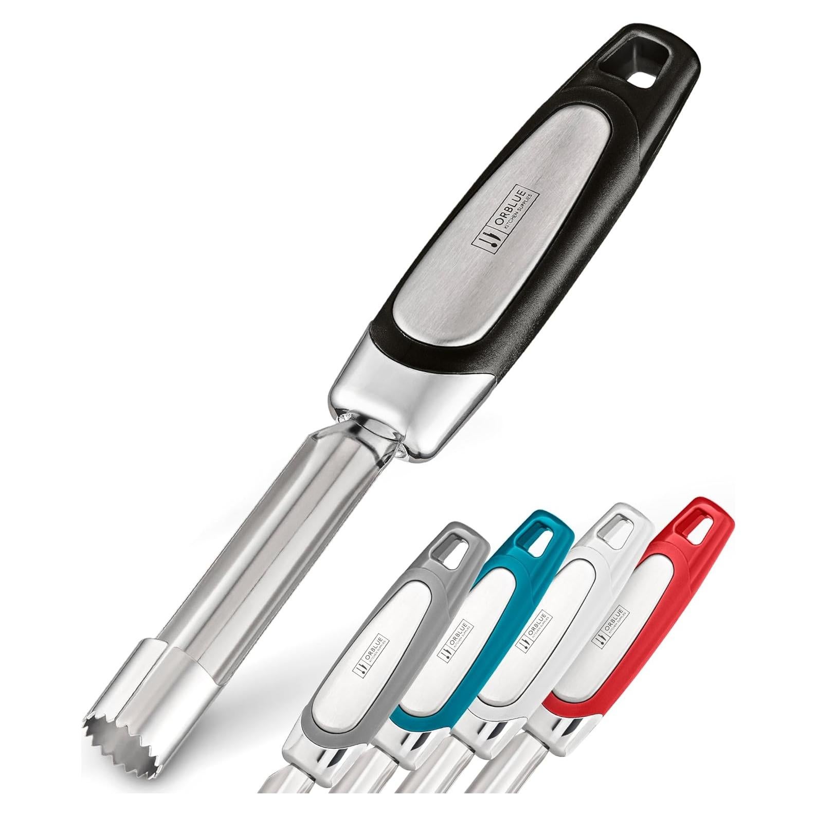 Descorazonador de Manzanas Orblue de Acero Inoxidable Negro