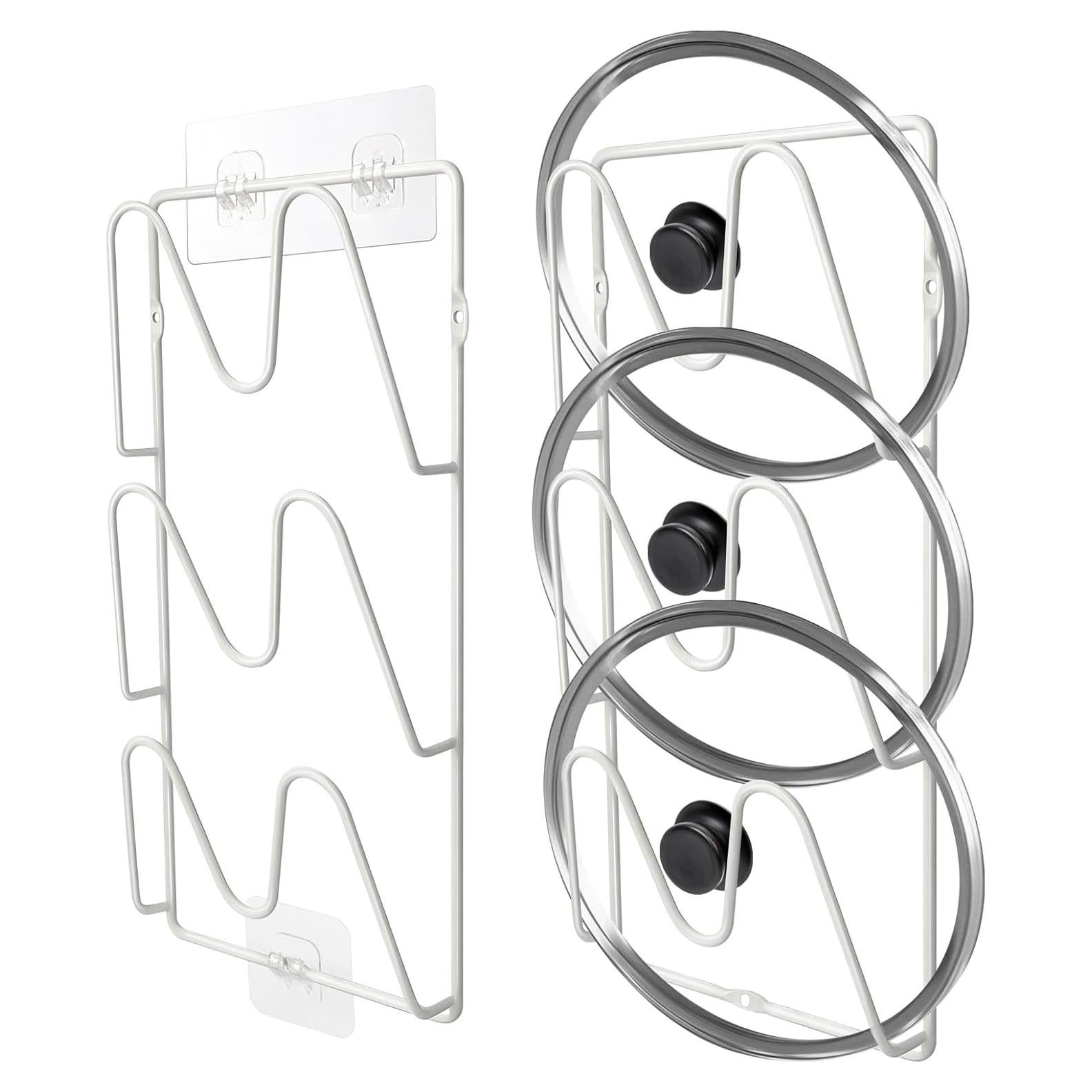 Organizador de Tapa de Olla MZTOOL 6 Niveles Blanco